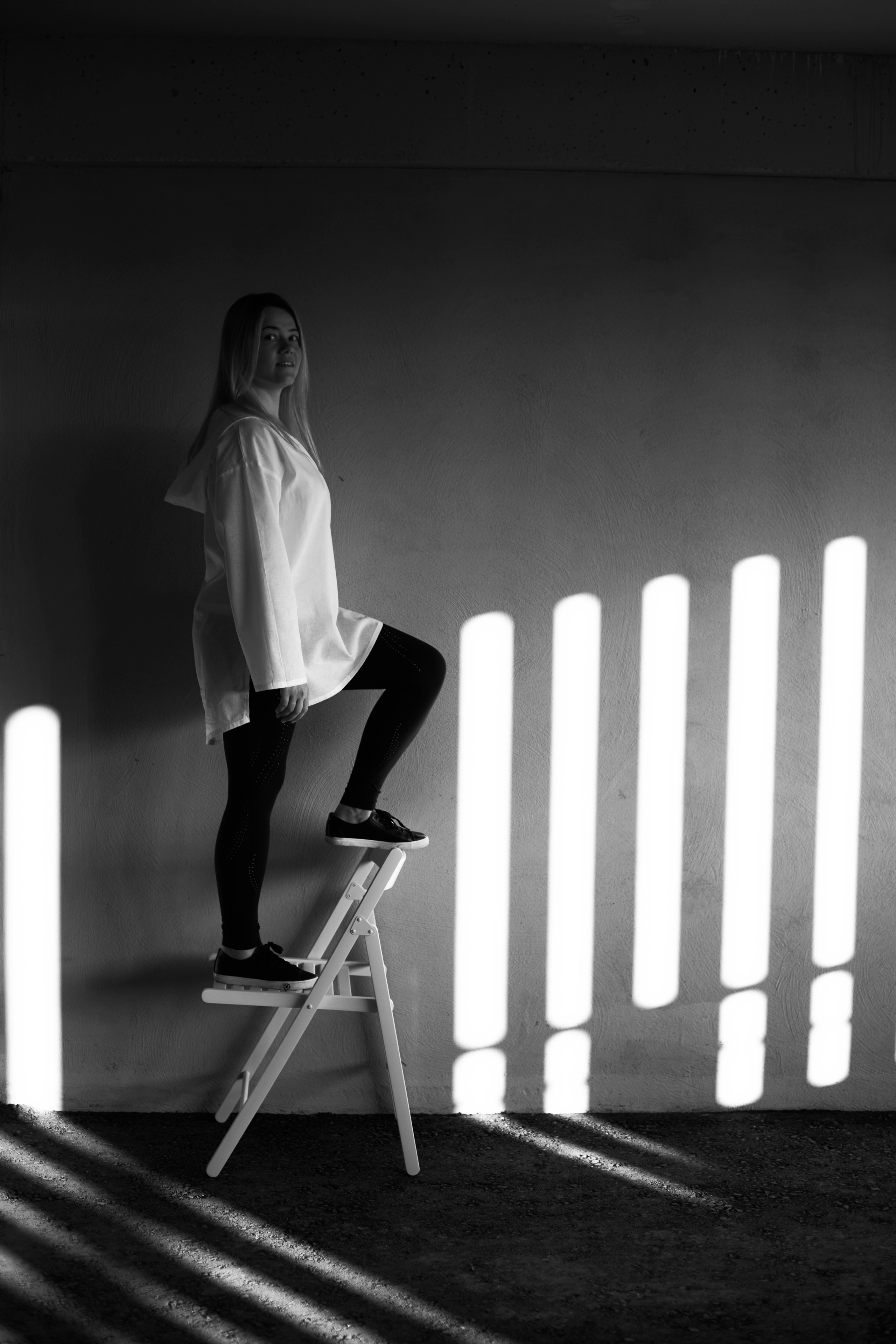 Фотосессия для Лилии на парковке. Анна Потявина. Фотограф Москва