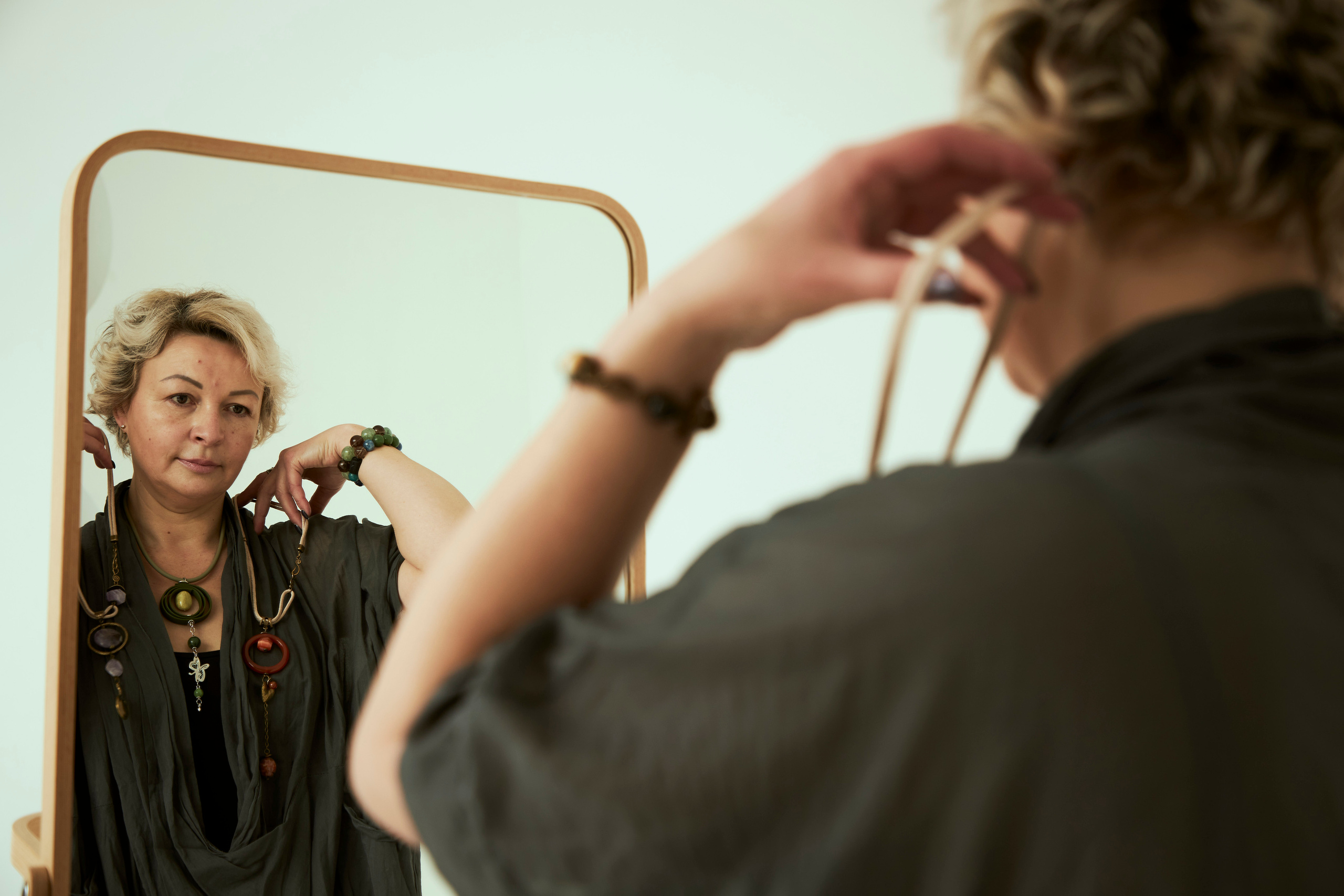 Портретная фотосессия для Ларисы в студии. Анна Потявина. Фотограф Москва