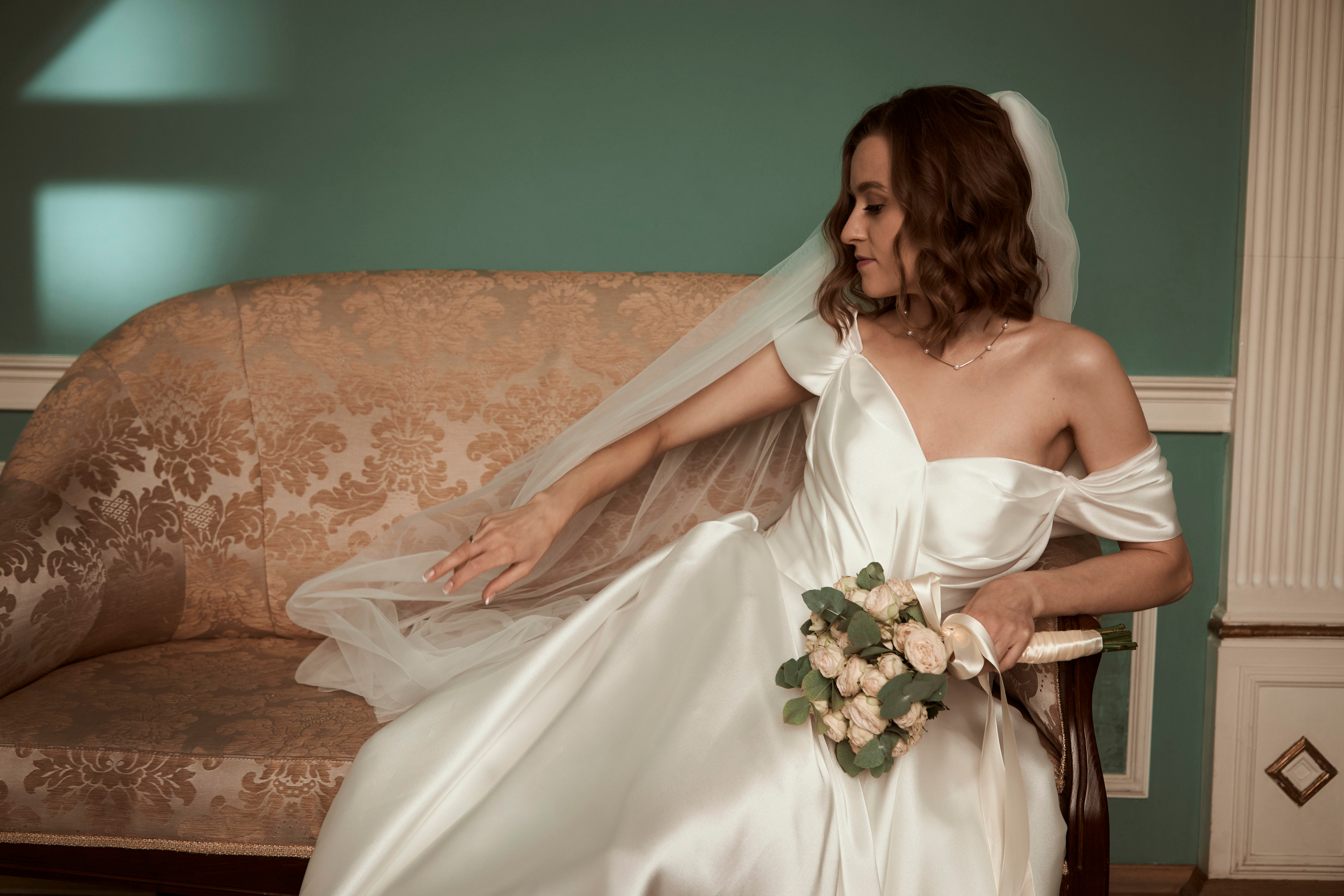 Свадебная фотосессия Анны и Александра в стиле Лейбовиц. Анна Потявина. Фотограф Москва