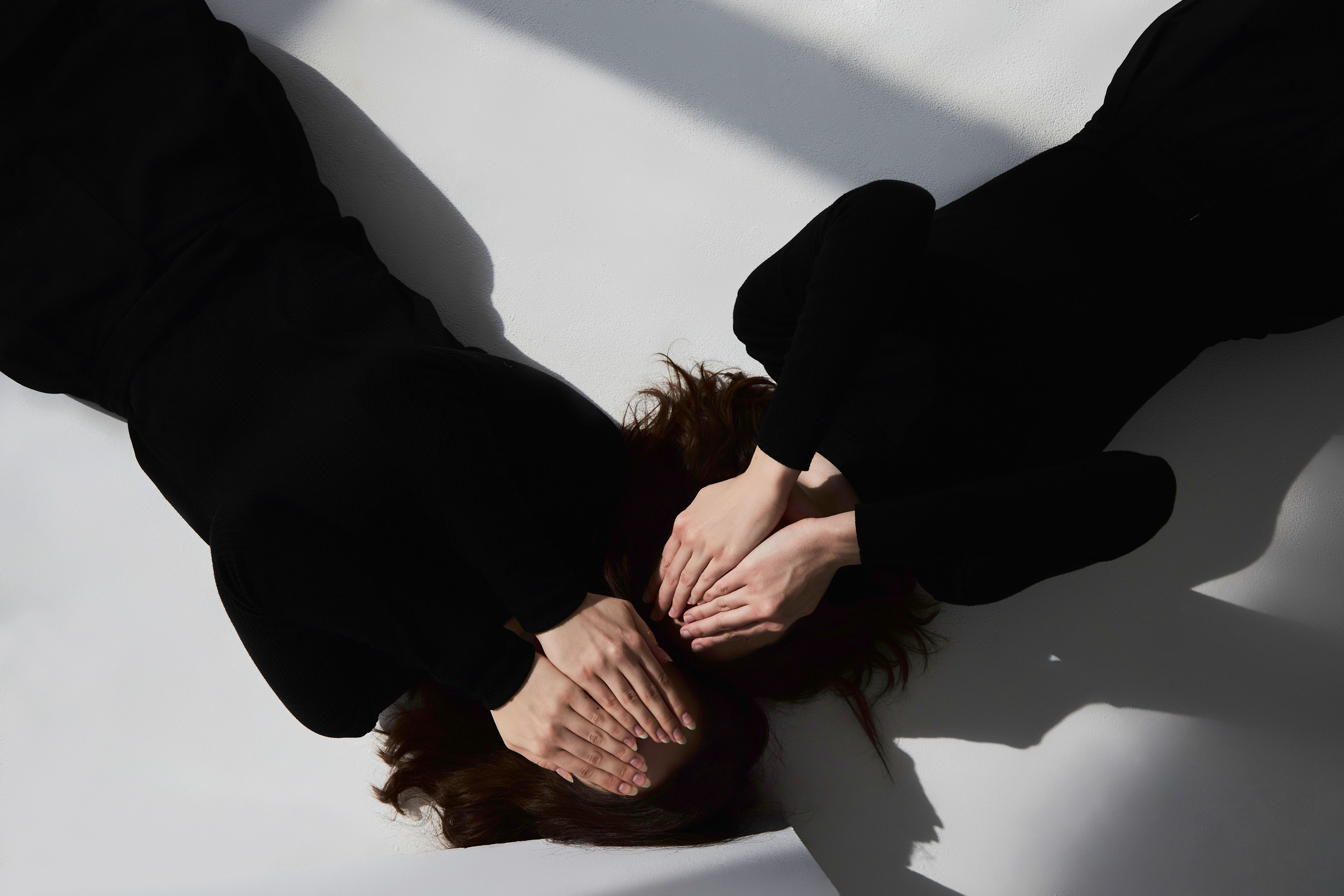 Фотосессия для двух девушек Авроры и Ирины в студии. Анна Потявина. Фотограф Москва