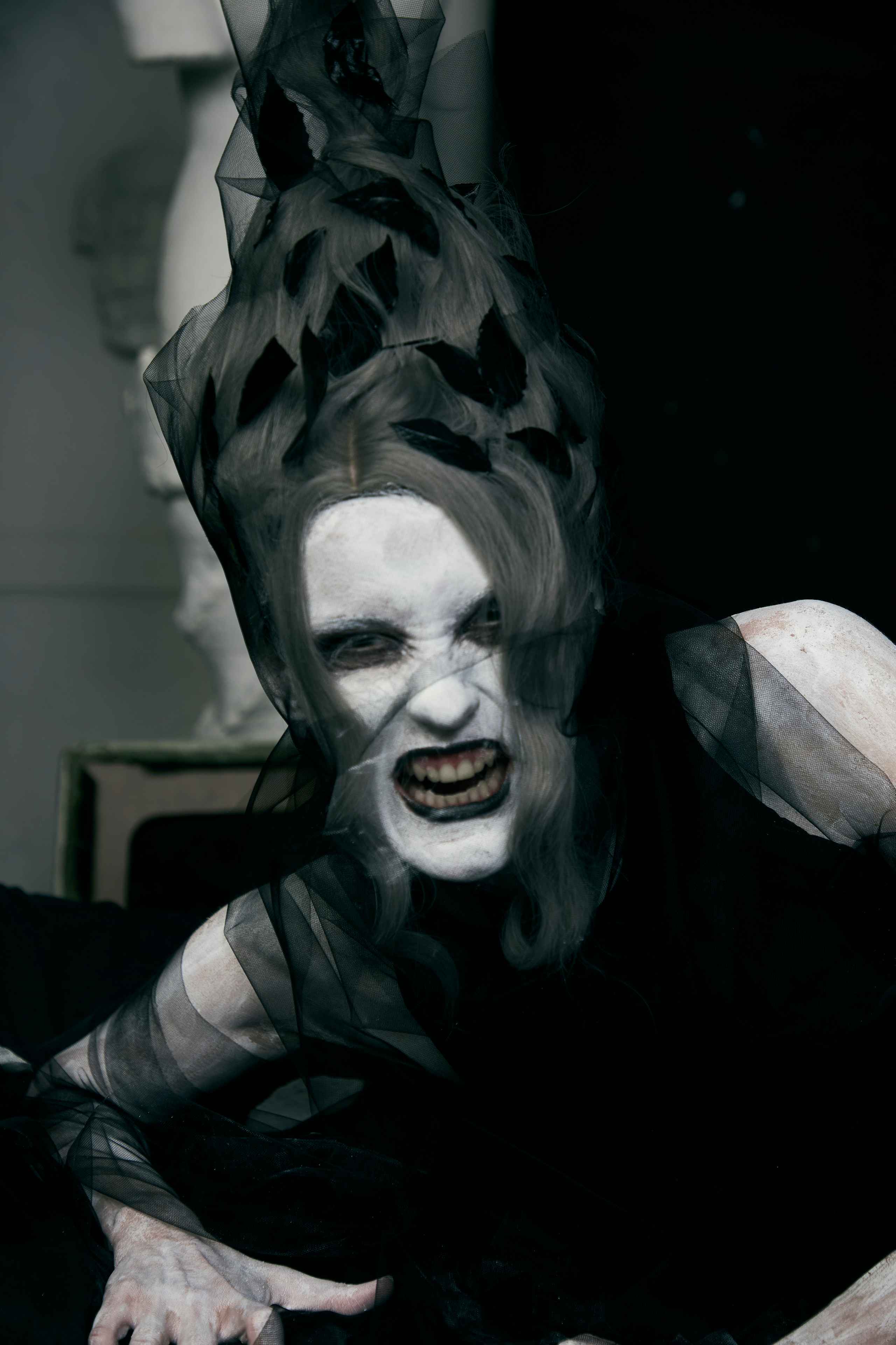 Фотосессия в стиле Тима Бертона (Tim Burton). Анна Потявина. Фотограф Москва