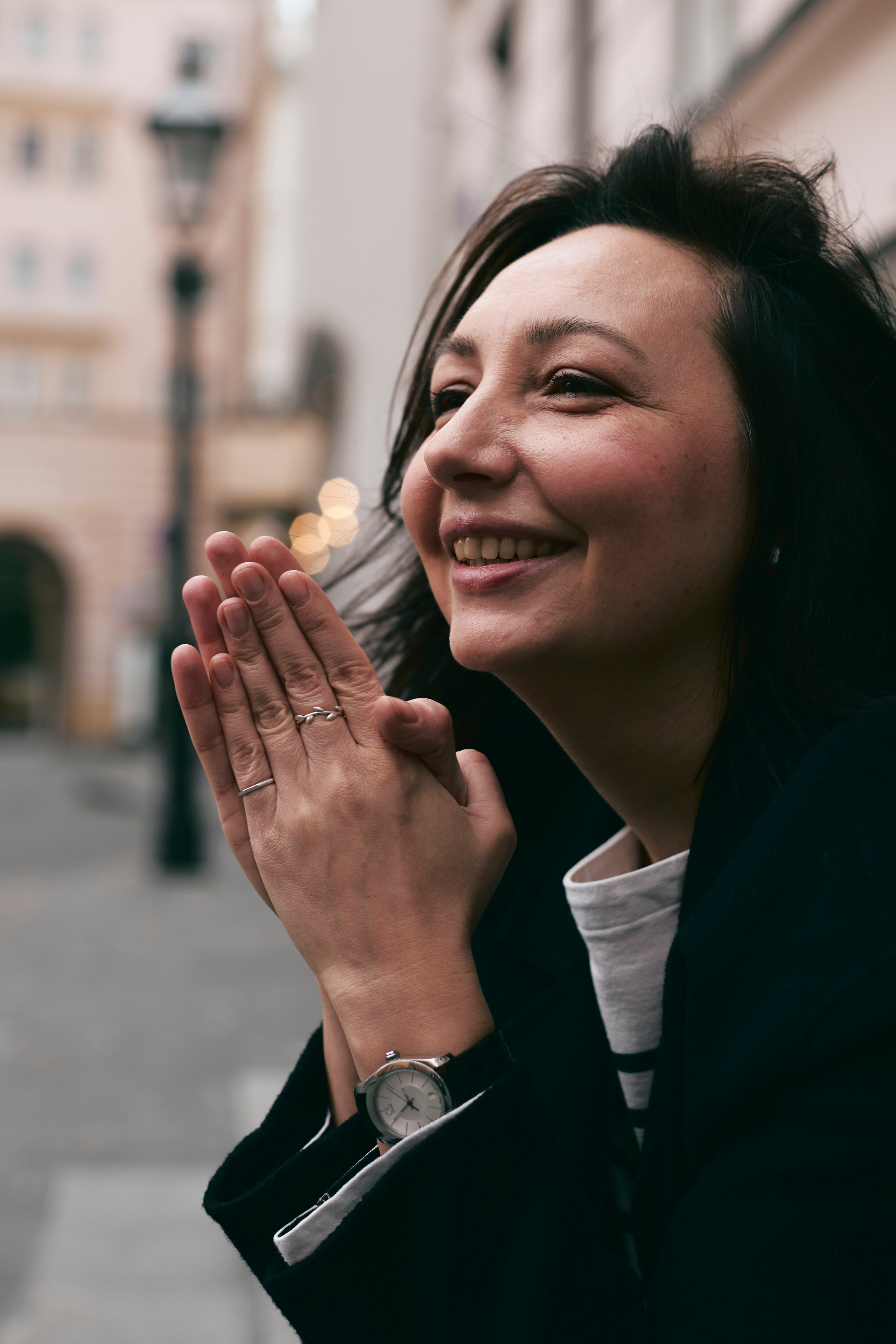 Прогулочная осенняя фотосессия по Китай-Городу для Евгении. Анна Потявина. Фотограф Москва