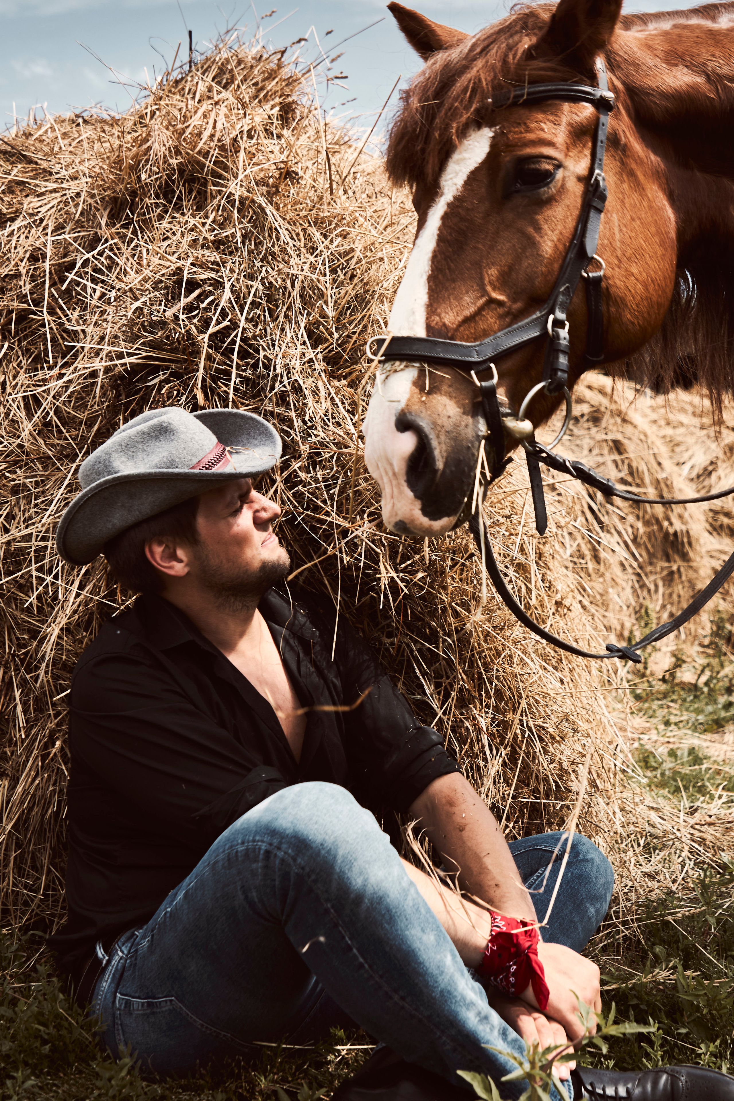 Фотосессия для Виталия на конюшне. Анна Потявина. Фотограф Москва