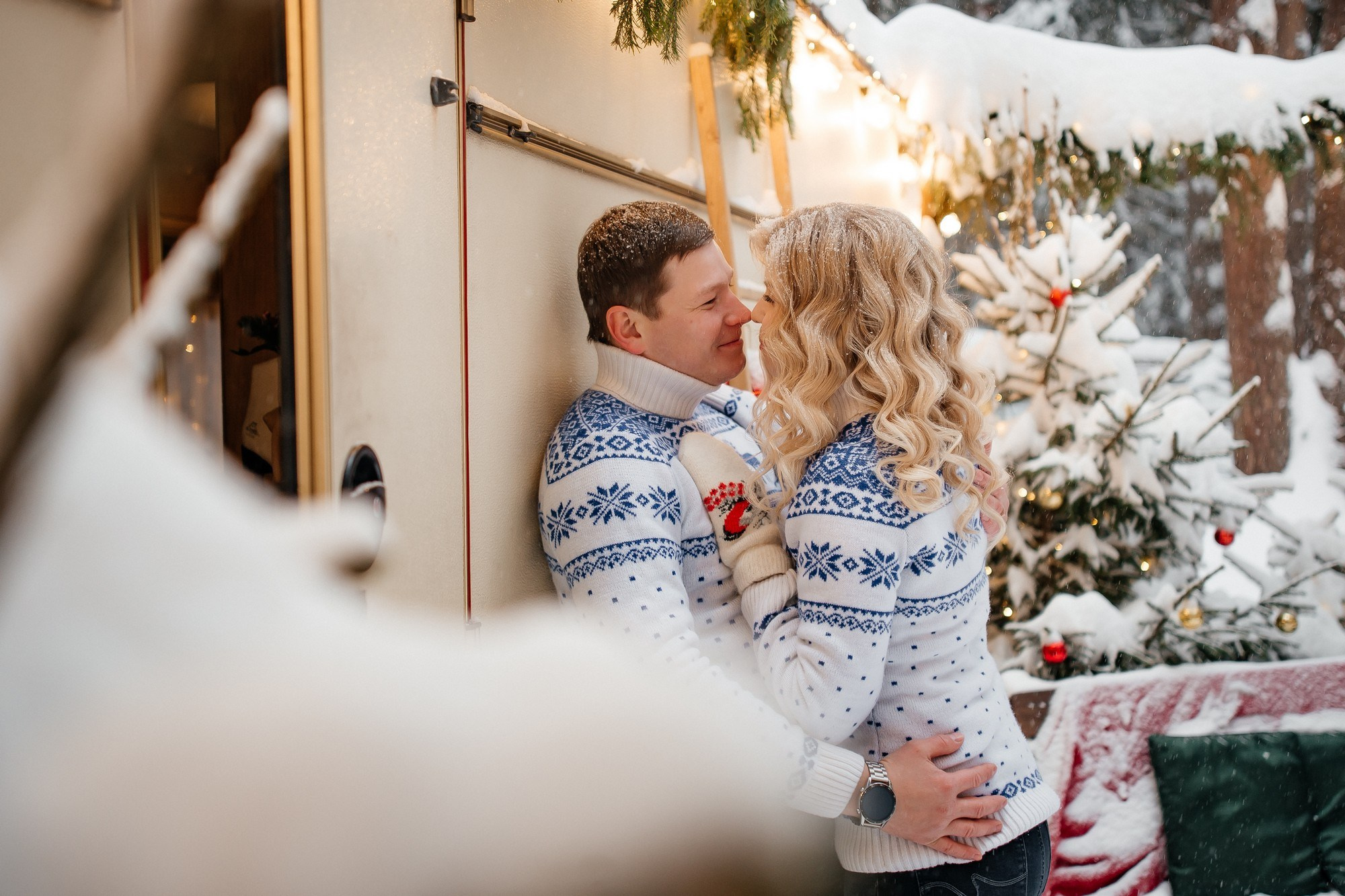 Снежная Love Story. Свадебный фотограф Пермь