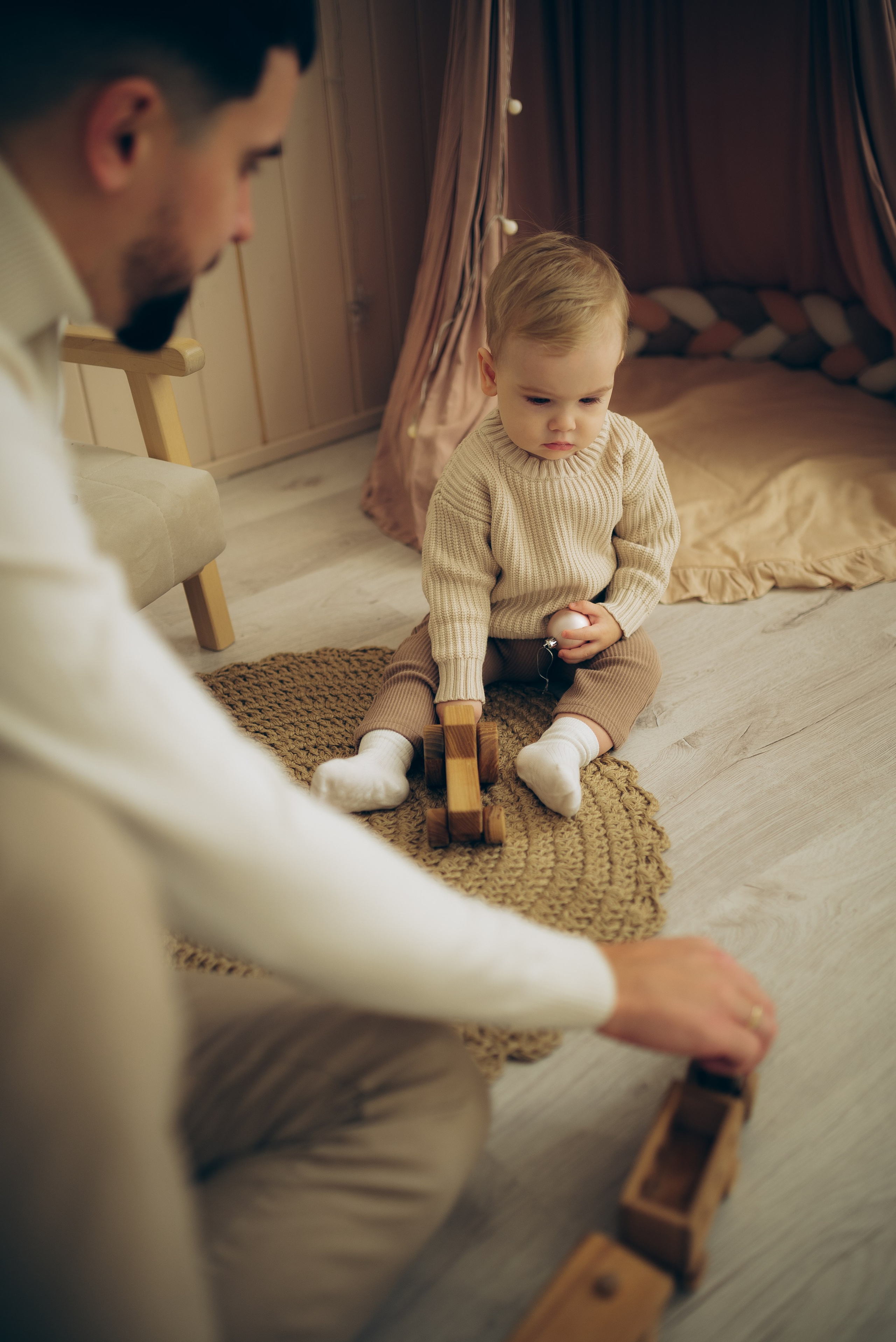 Новогодняя уютная история. Семейный и детский фотограф в Щелково Алена Дробот