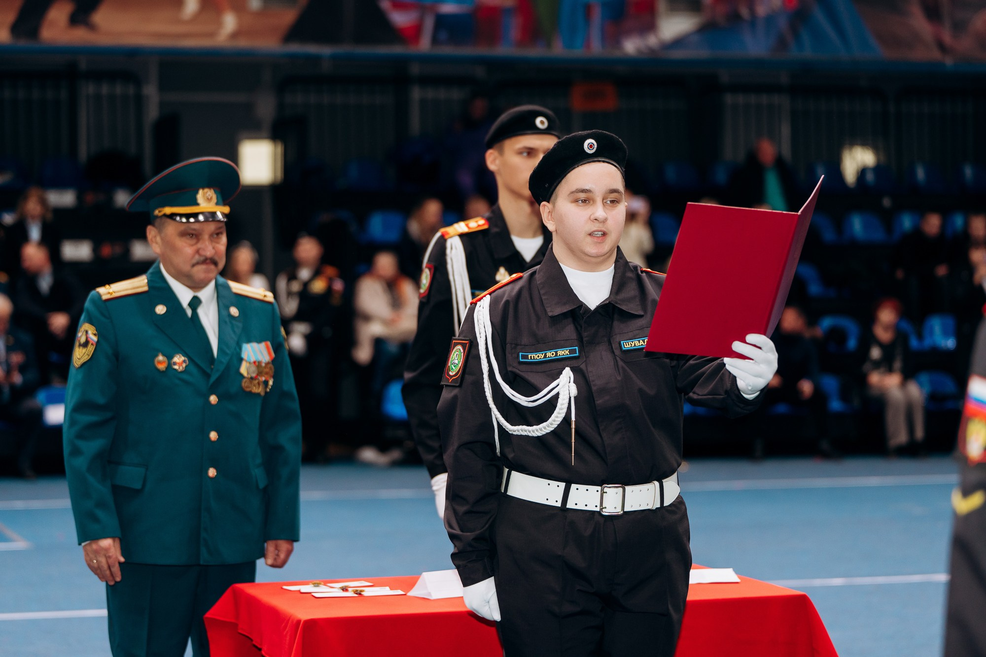 Принятие присяги кадетами. Свадебный и репортажный фотограф в Ярославле Евгений Сальников