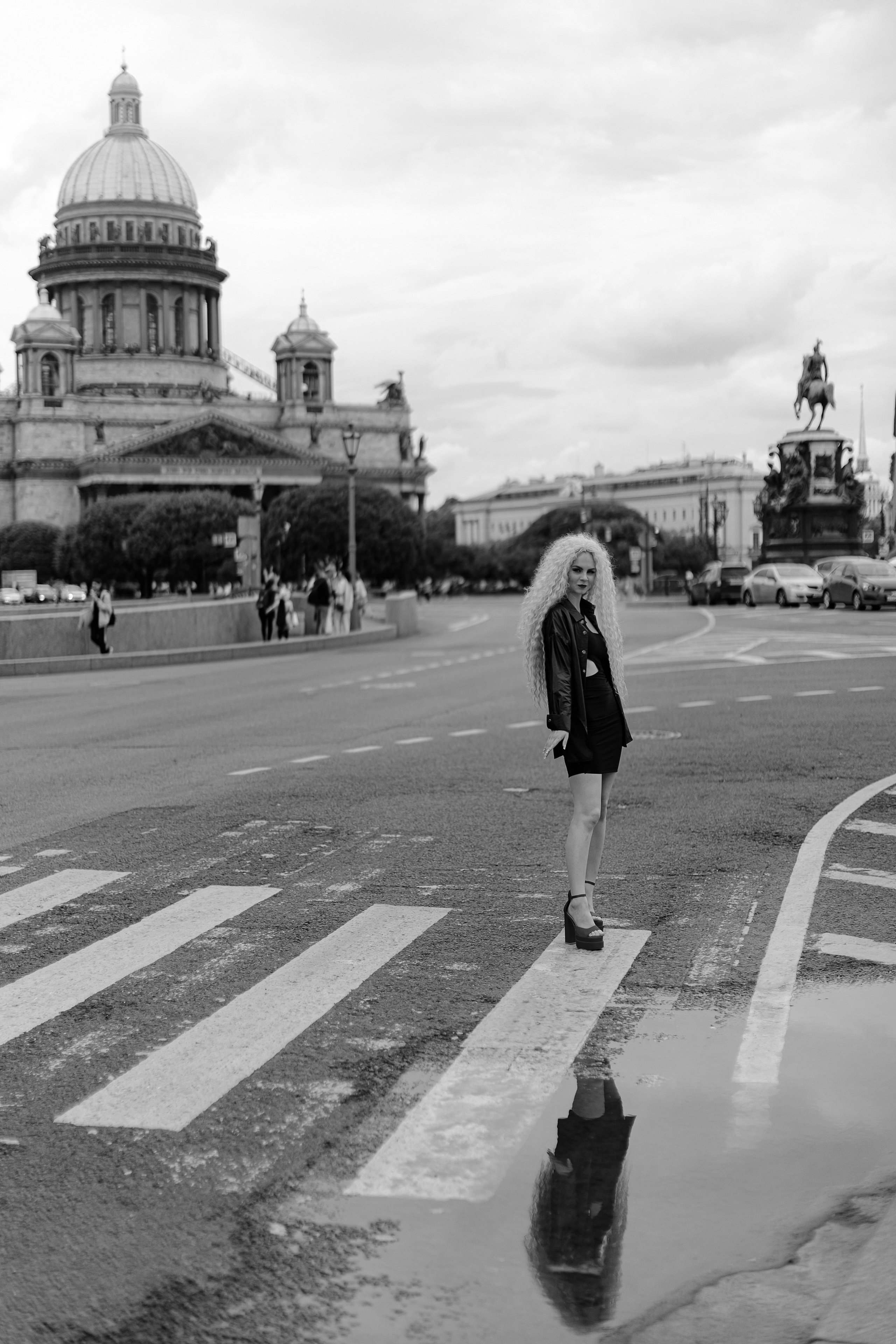 Прогулочная фотосессия в Питере с Ариной