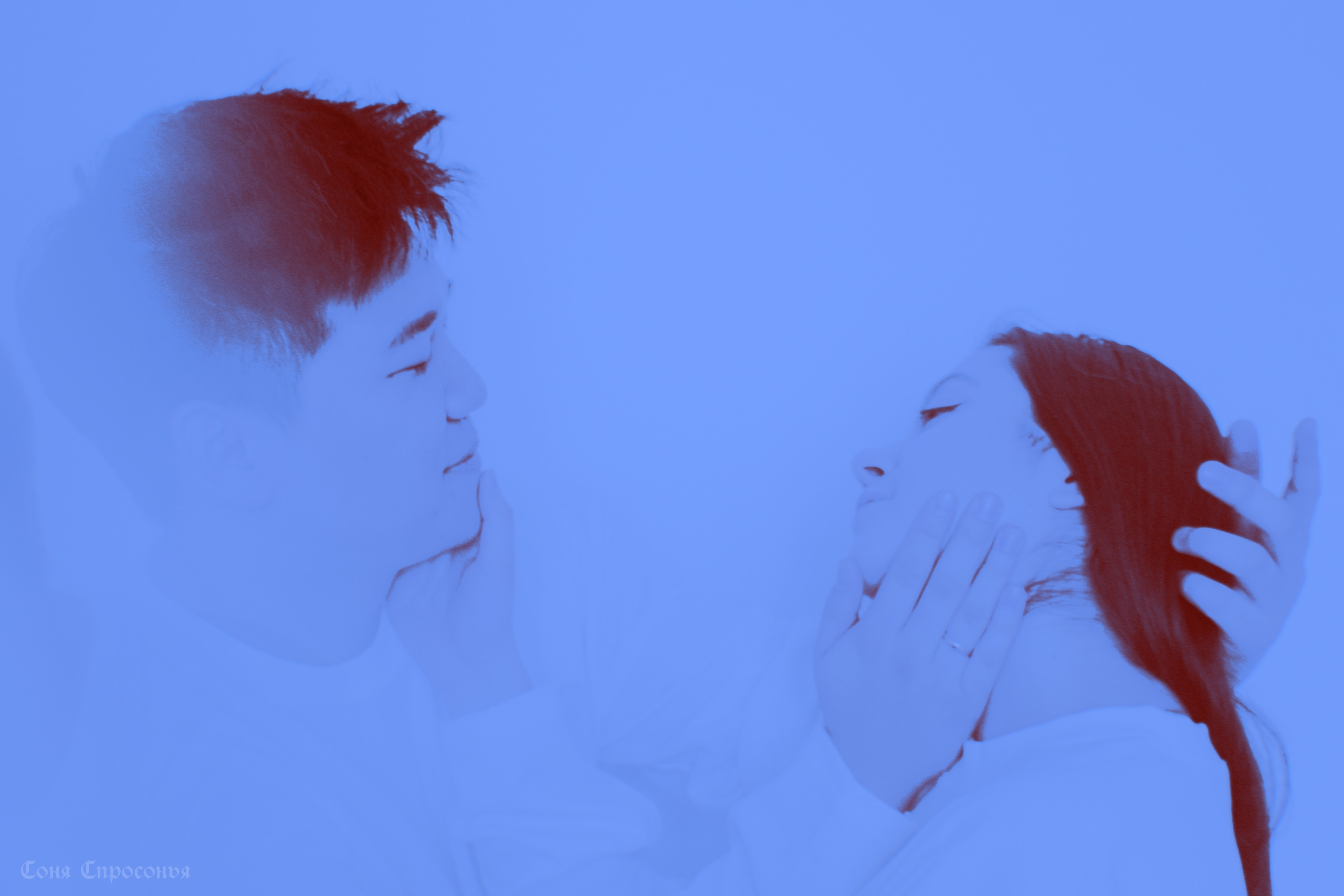 Лавстори Полина и Жора. Концертный и портретный фотограф в Москве Соня Спросонья