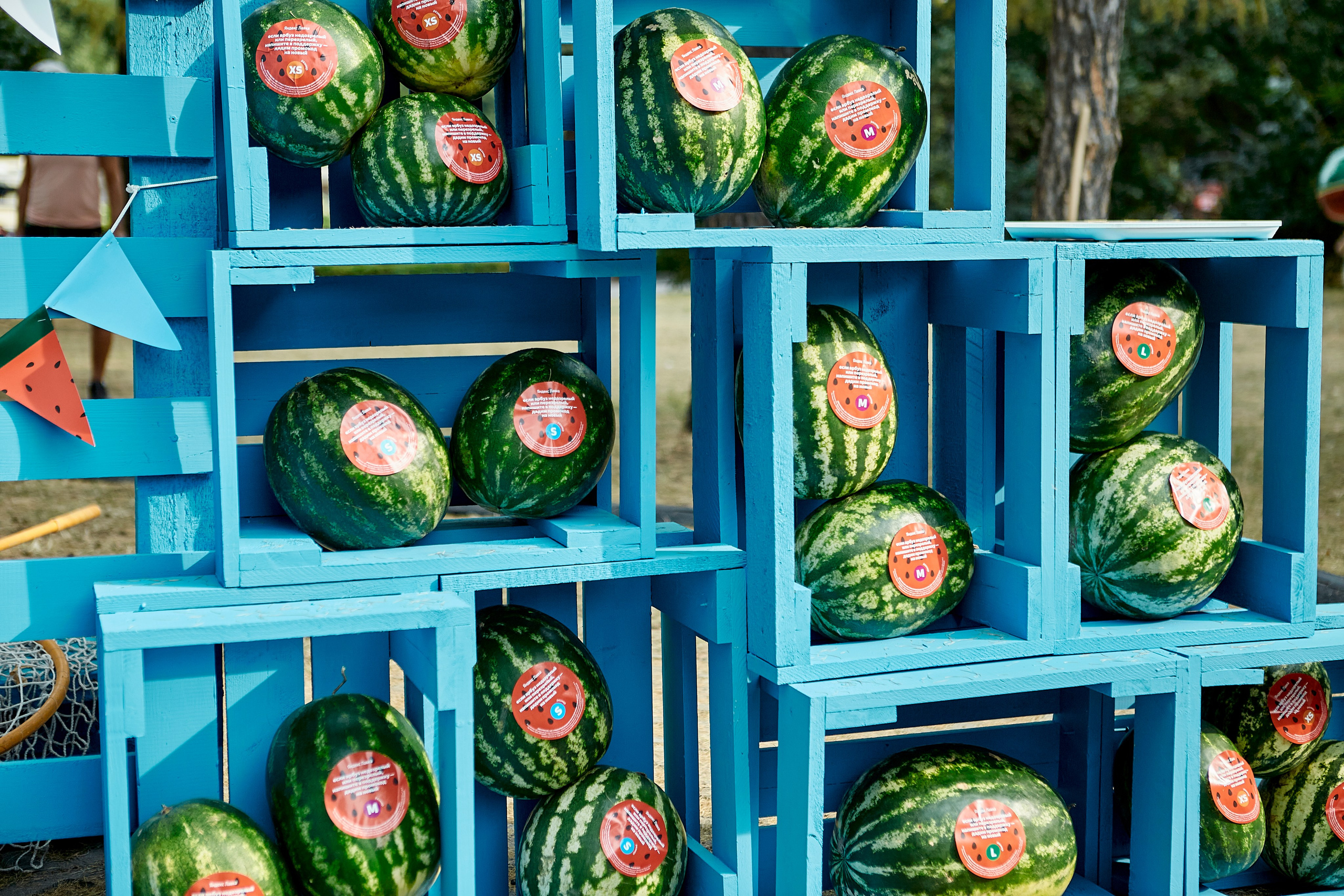 ЯНДЕКС ЛАВКА «АРБУЗНАЯ ФЕЕРИЯ». Фотограф Андрей Егоров