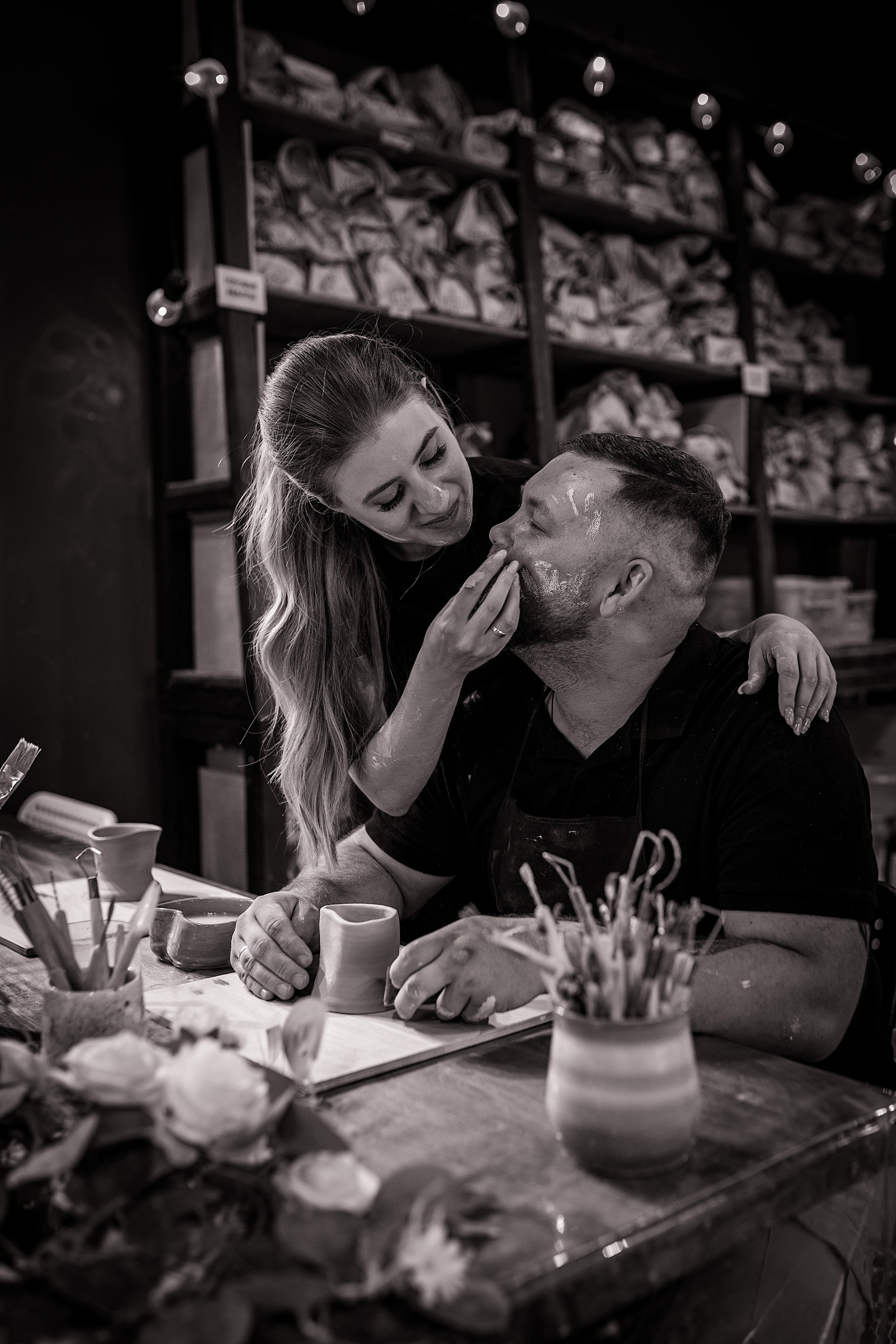 Лавстори в гончарной мастерской. Фотограф в Железнодорожном и Балашихе