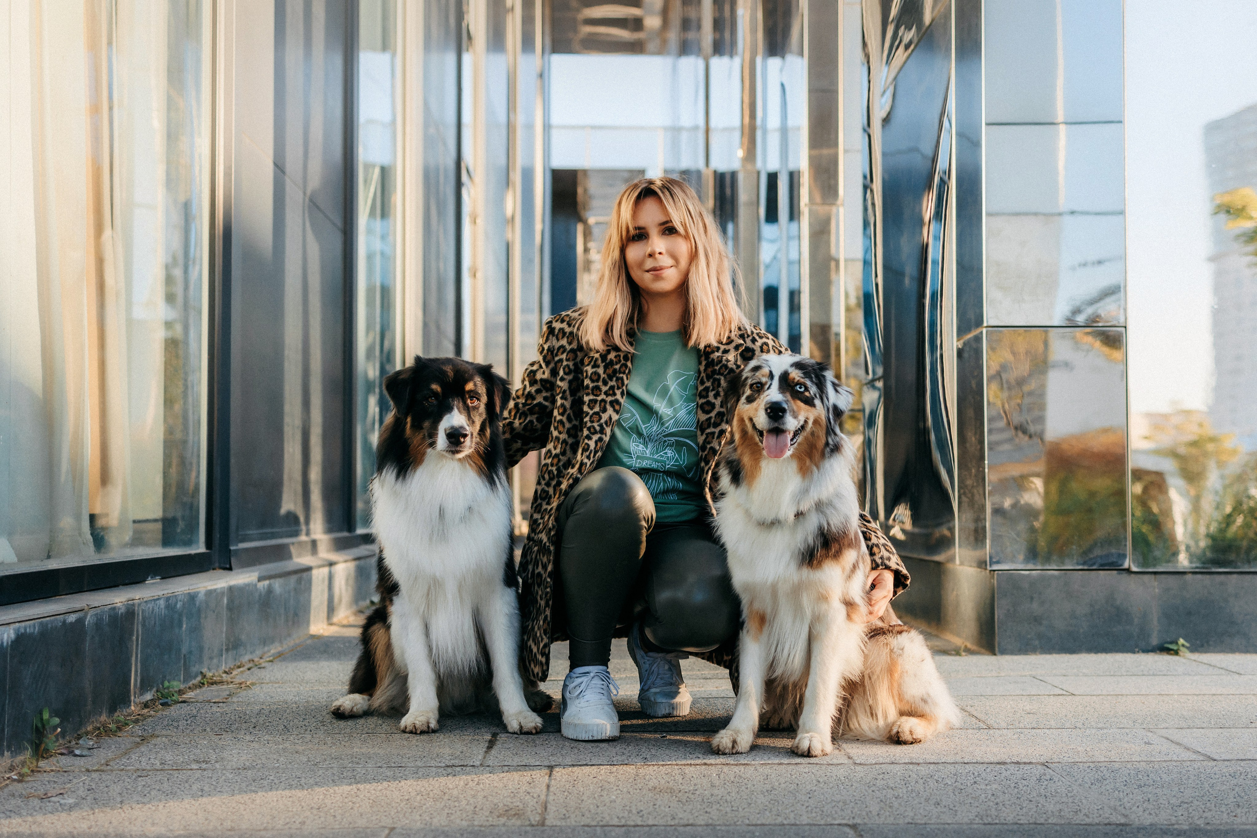 Аня, Чарли и Ева. Фотограф-анималист Елена Радченко, Москва