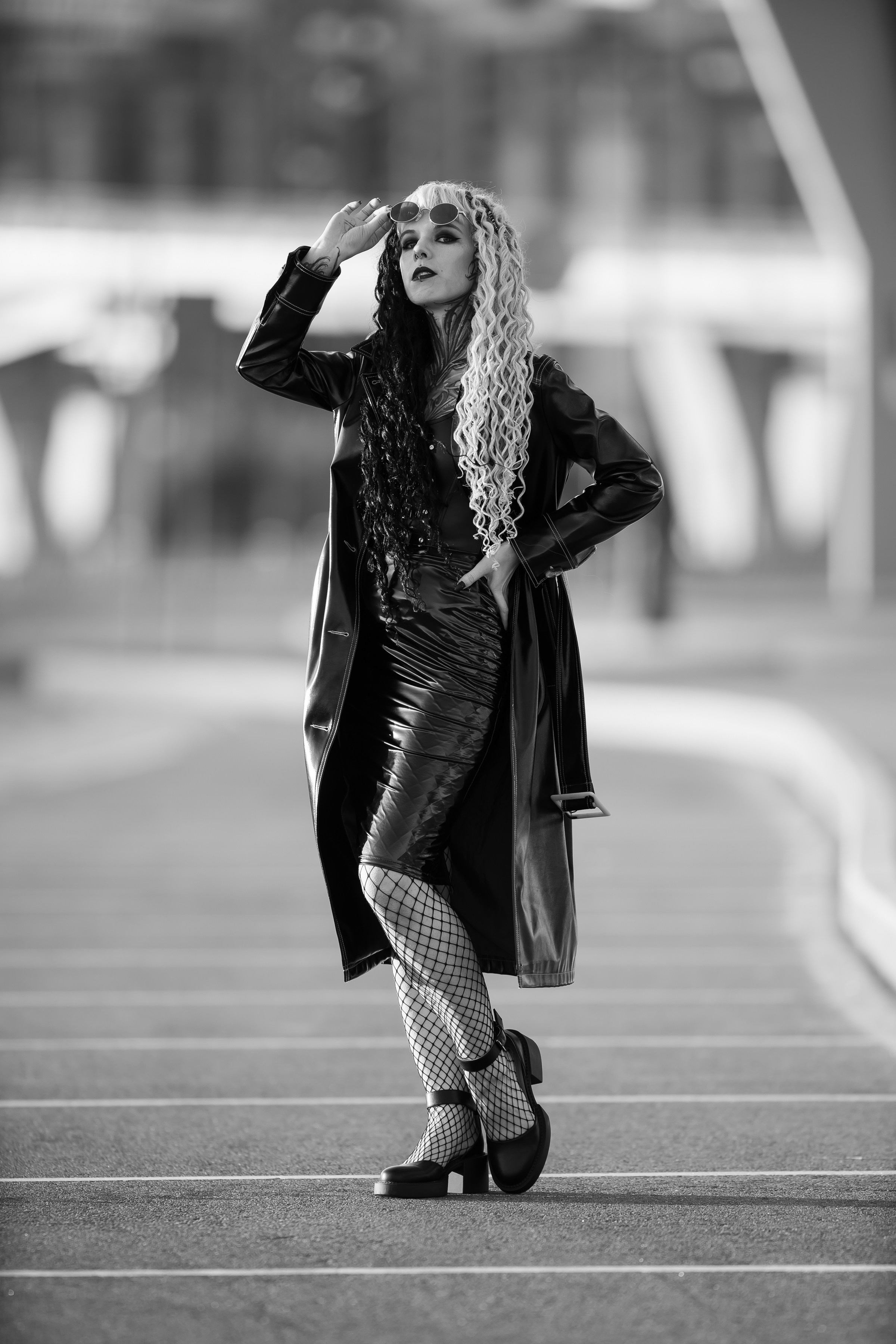 Оля. Паркинг. Портретный фотограф в Санкт-Петербурге Александр Быстрицкий