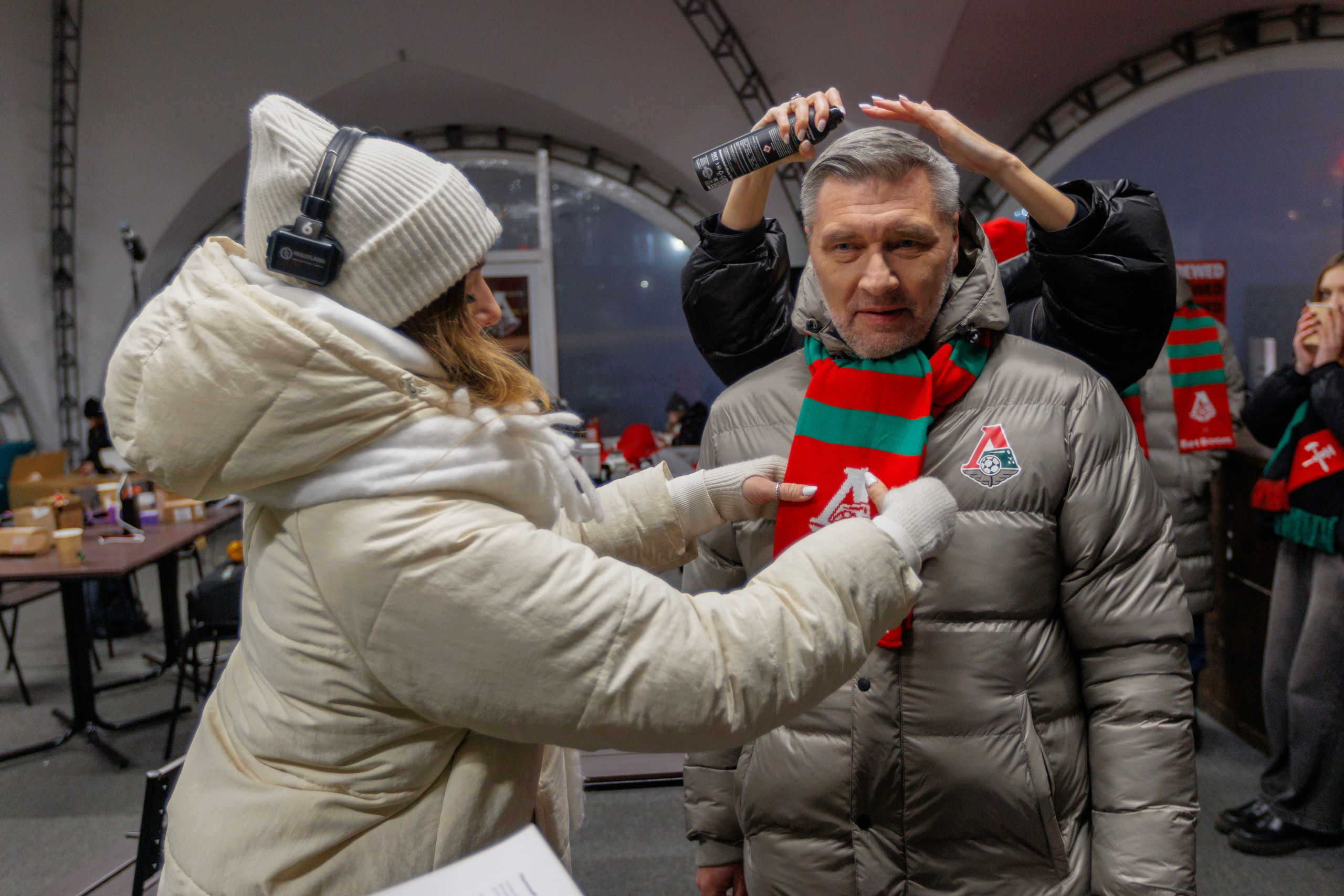 БЭКСТЕЙДЖ СЪËМОК РОЛИКА ДЛЯ ФК ЛОКОМОТИВ. Artem Zenin Photography