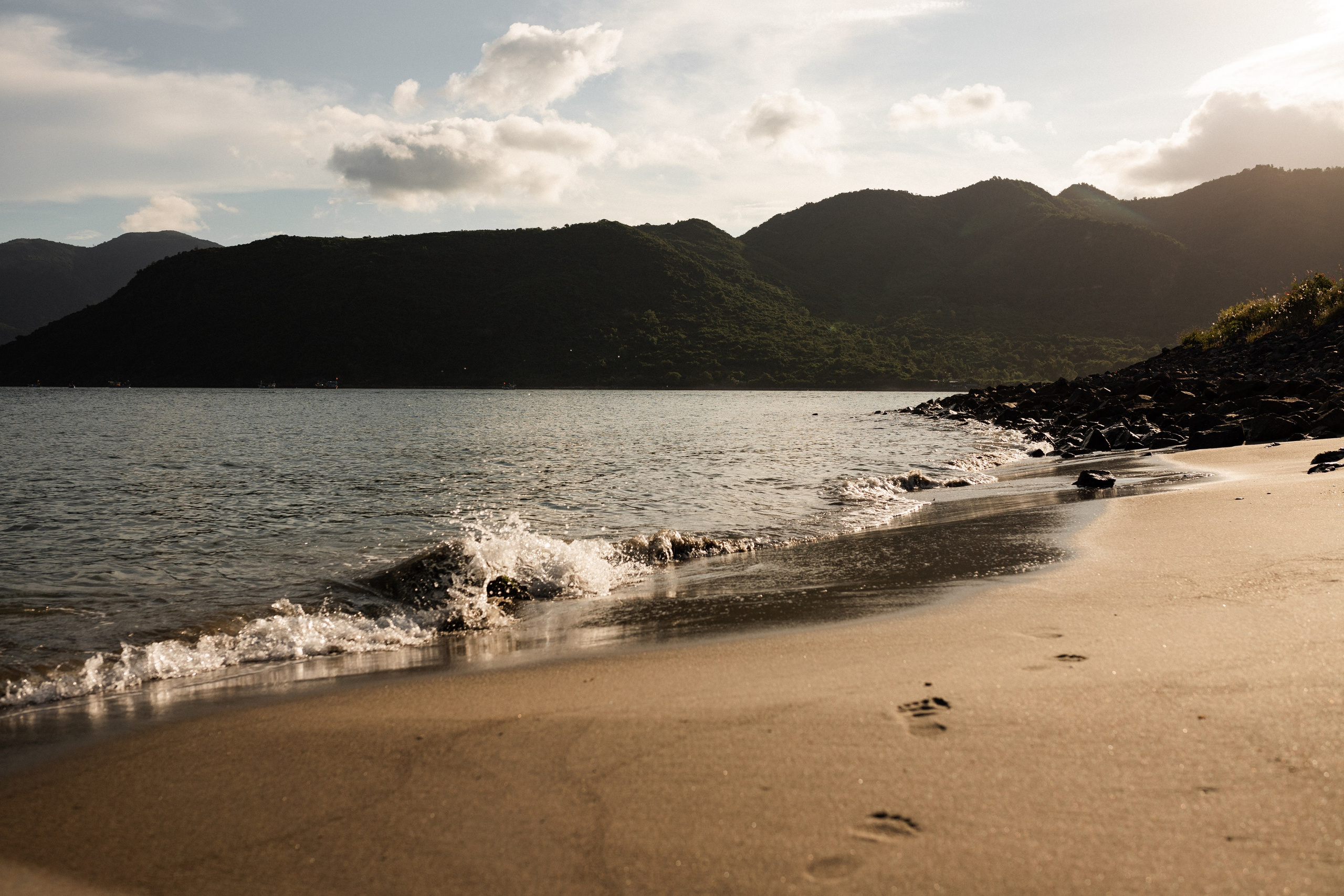 Свидание Натали и Андрея на закате.Вьетнам. Главная