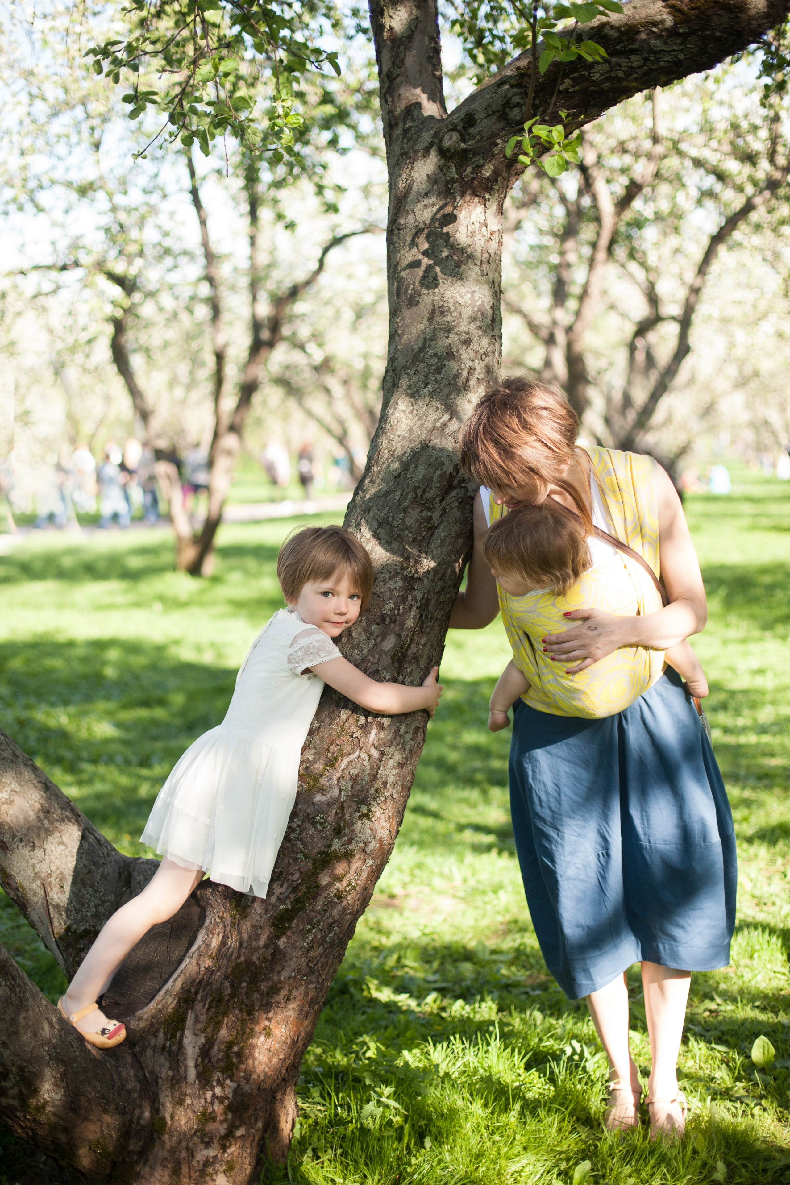 Ольга с Аней и Евой. Фотограф в Москве Валентина Иванова