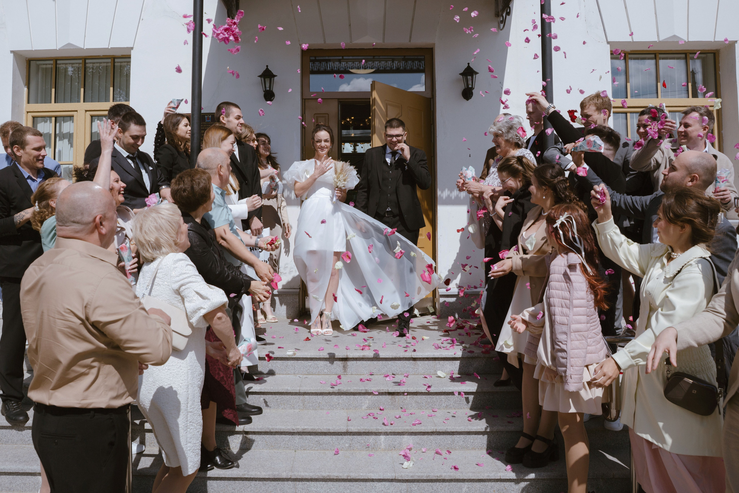 Свадьба в Петергофе. Портретный и репортажный фотограф в Санкт-Петербурге Елизавета Я