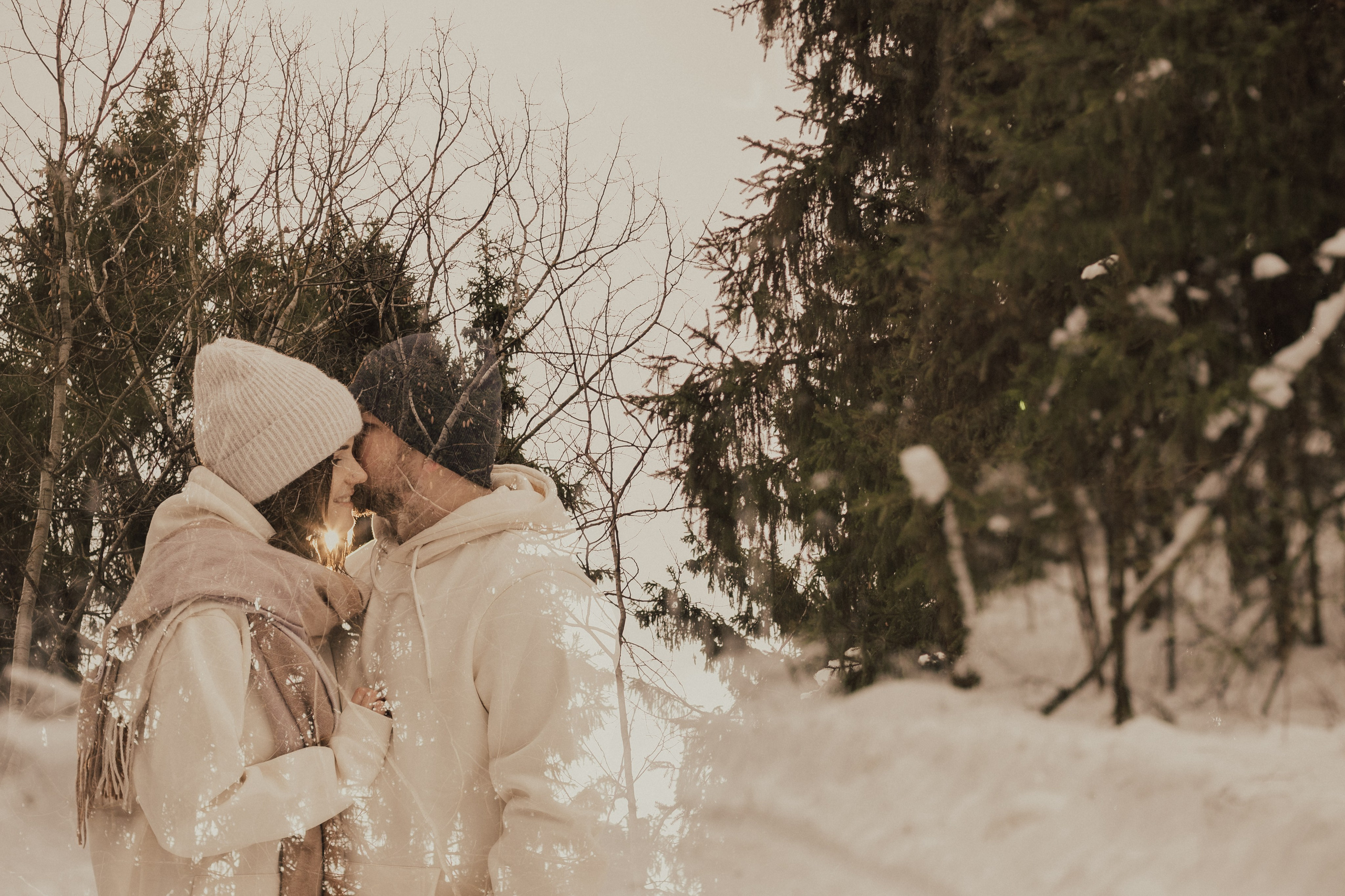Love story в зимнем лесу. Семейный и детский фотограф в Сергиев Посаде, Хотьково Якимчук Любовь