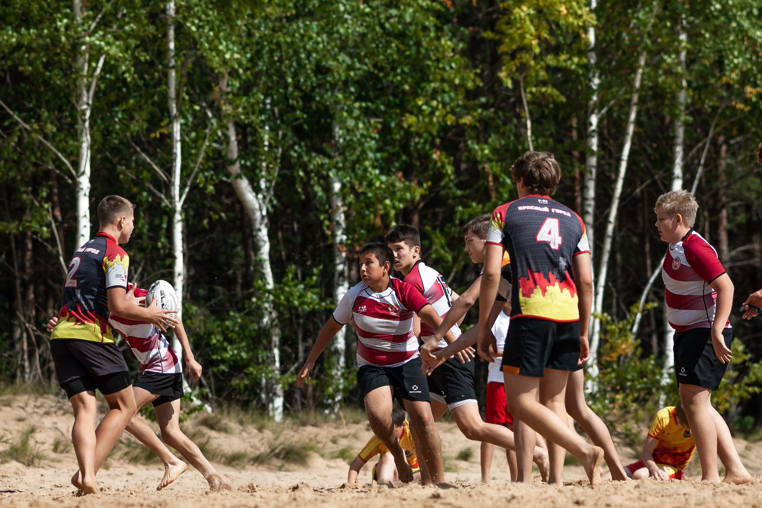 «Кубок «Молота» по пляжному Регби. Фотография