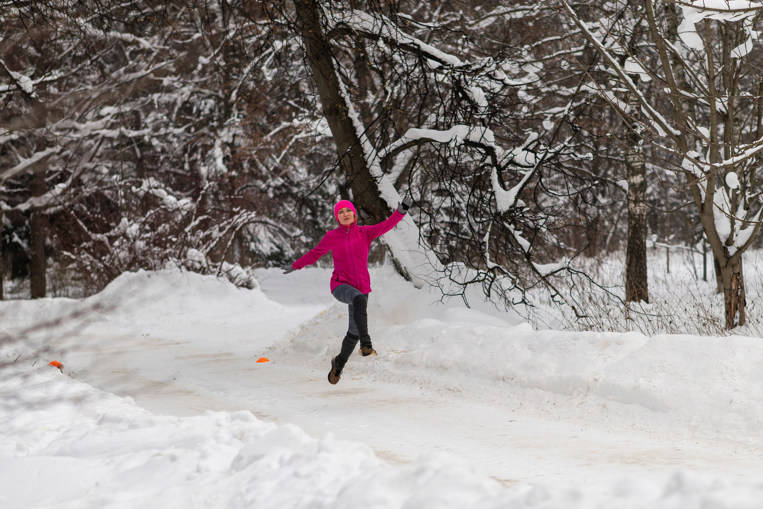 196 забег 5 вёрст в Тушино, 17.01.26. Фотограф Сергей Ловкий