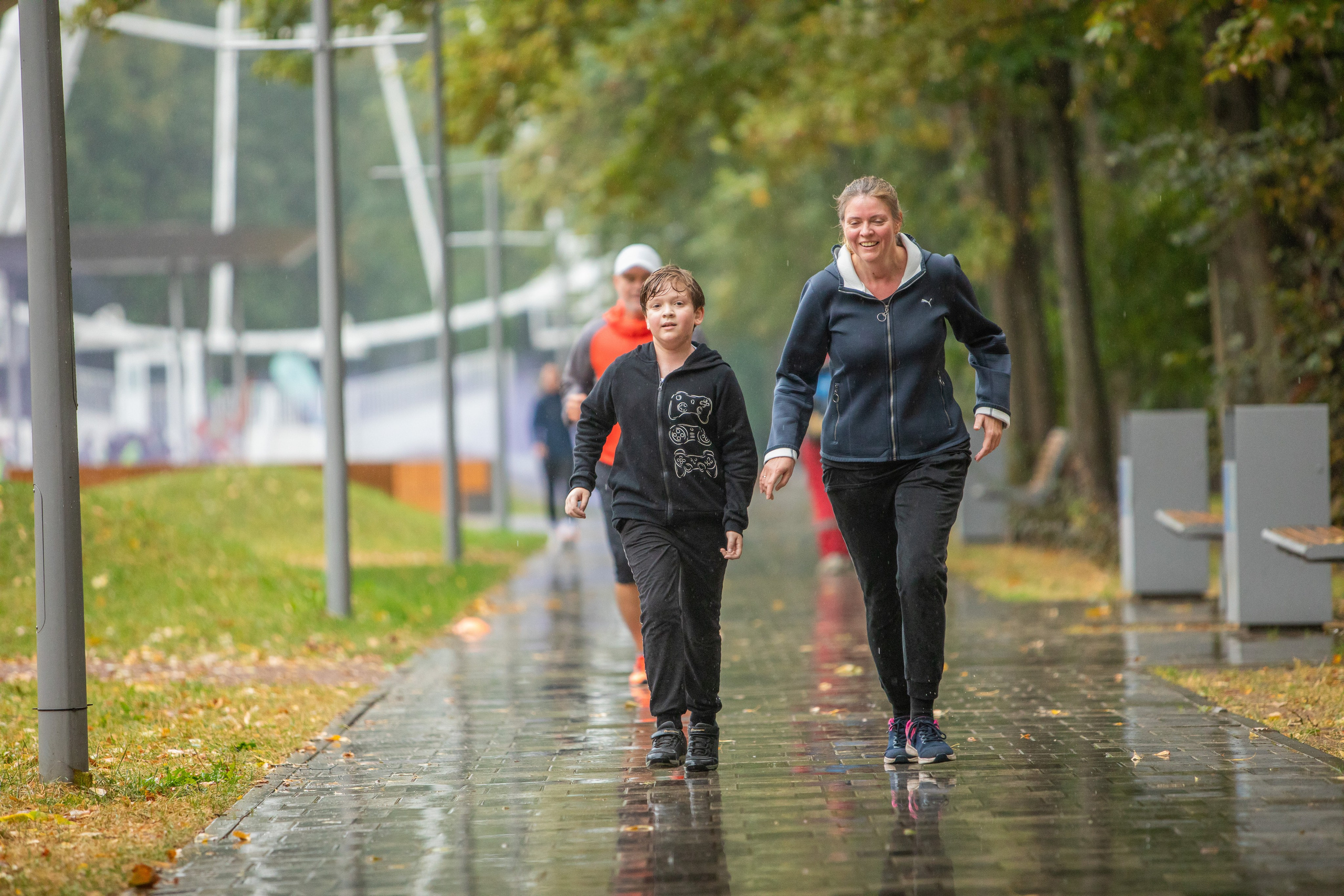 7 лет забегам 5 вёрст Химки 28.09.24. Фотограф Сергей Ловкий