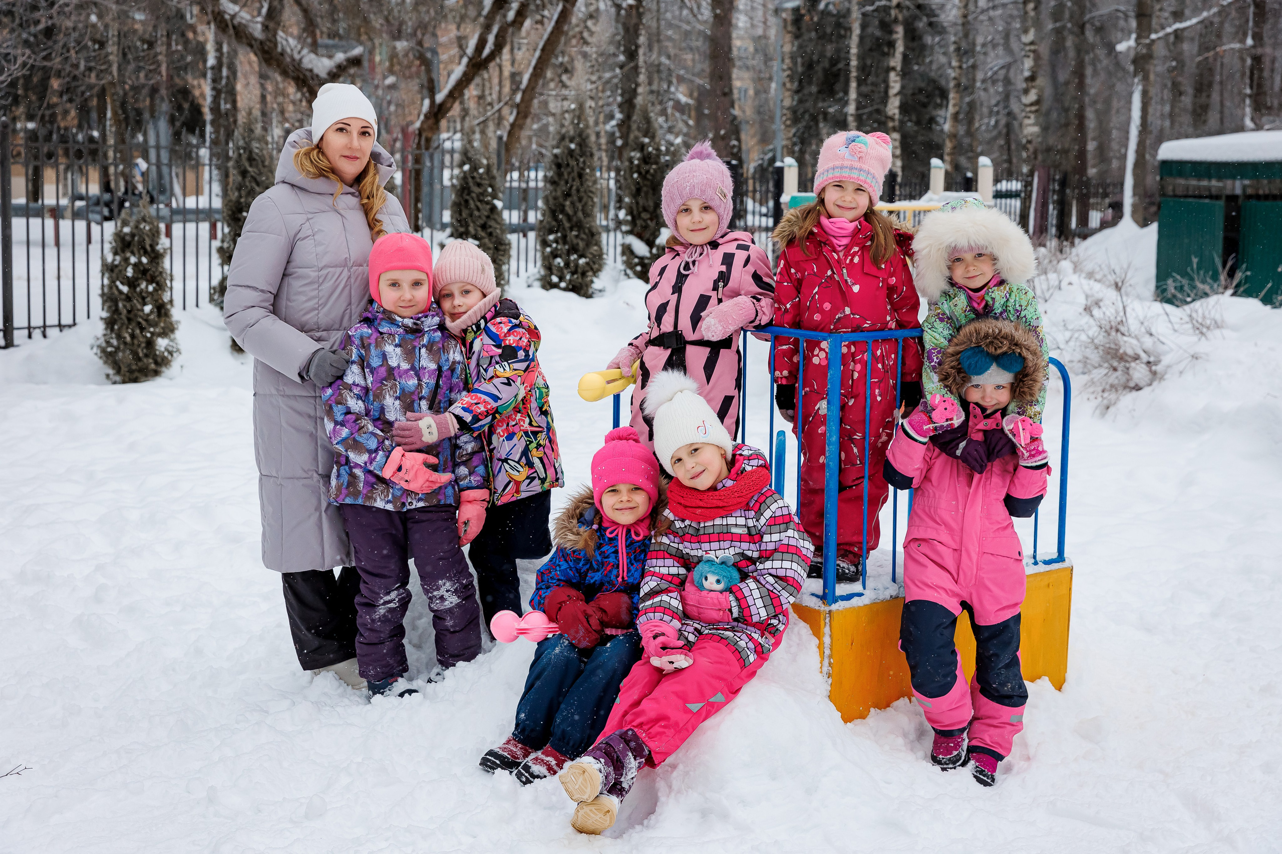 День в саду. Семейный и детский фотограф Комина Елена, Власиха, Одинцово