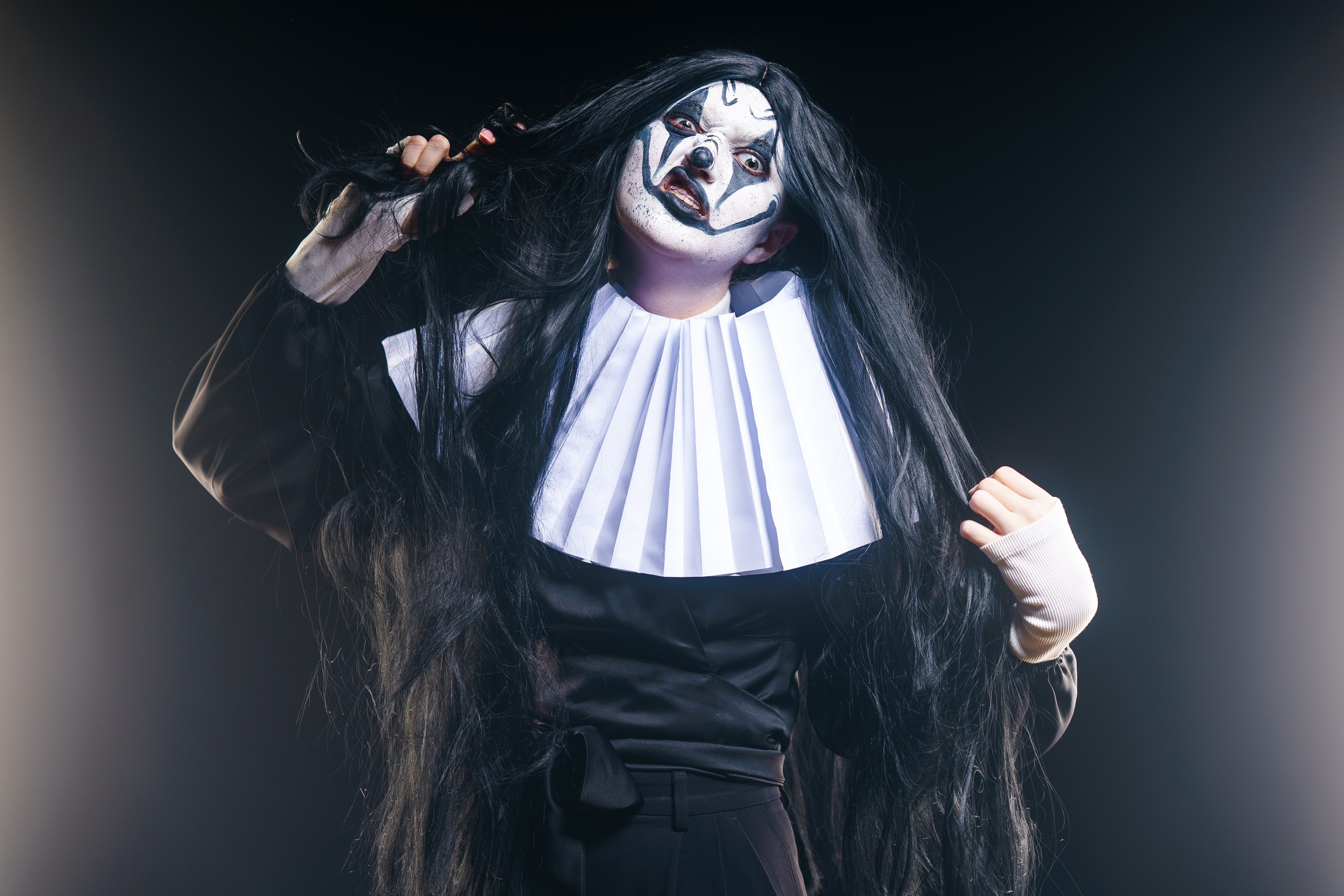 Съёмка Клоун. Фотограф Анна Хмель