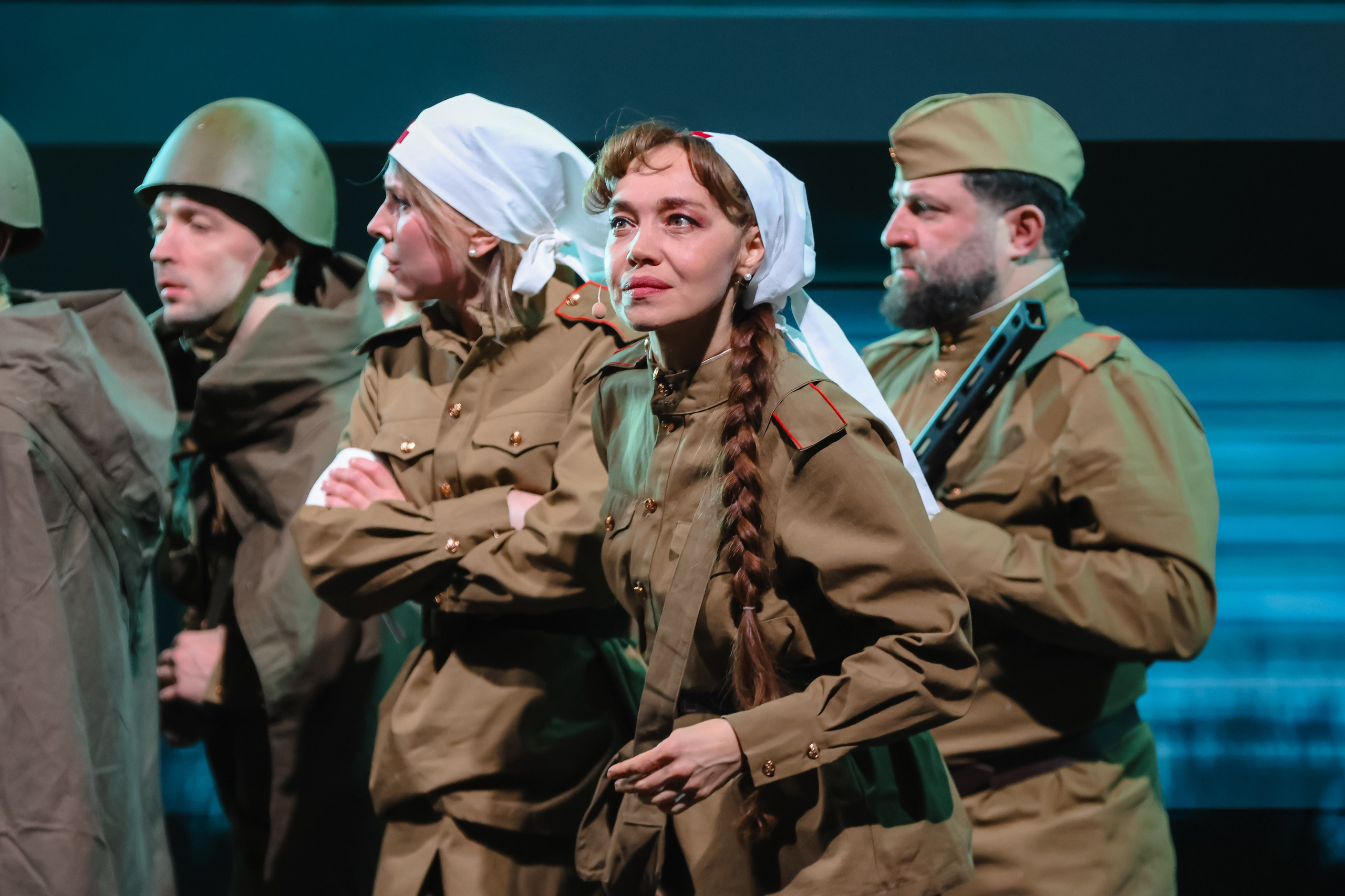 Василий Теркин, театр «Русская песня». Фотограф Ольга Махалова — Санкт-Петербург, Москва, Нижний Новгород