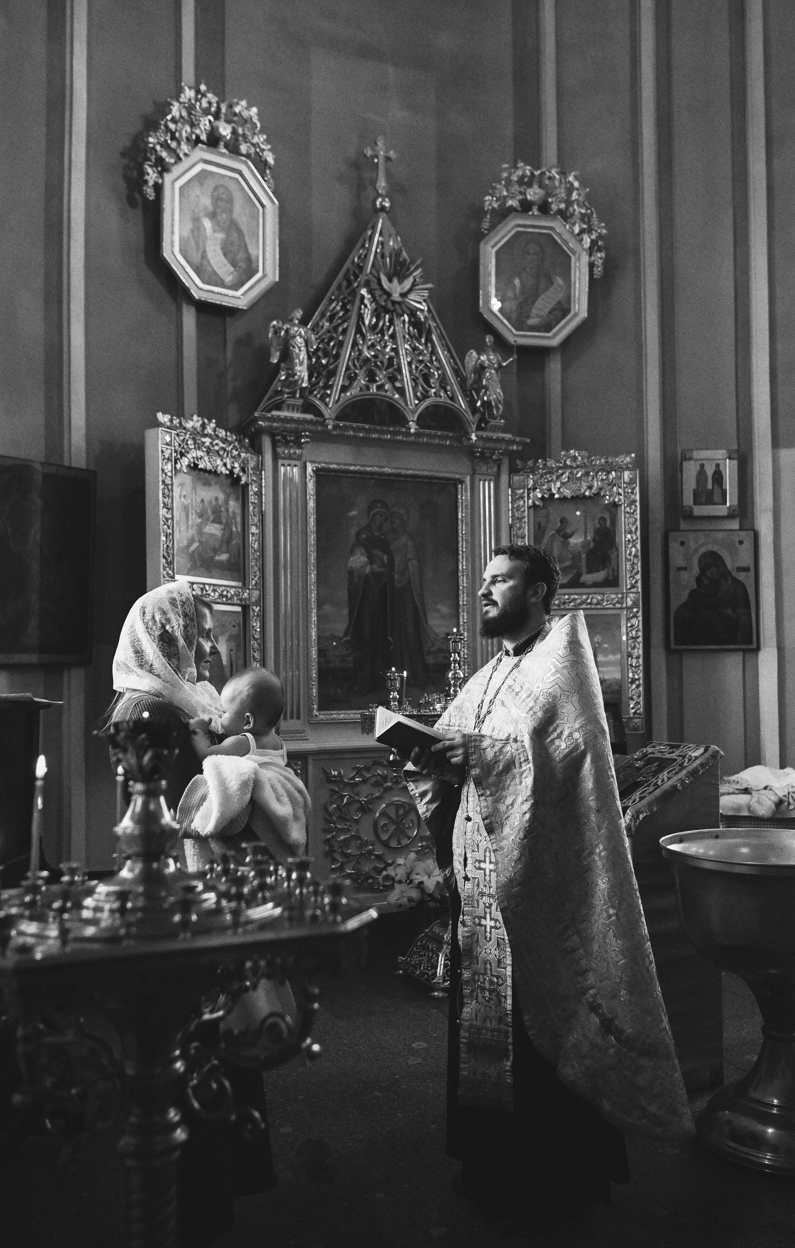 Крещение Любочки. Семейный и свадебный фотограф в Санкт-Петербурге Яна