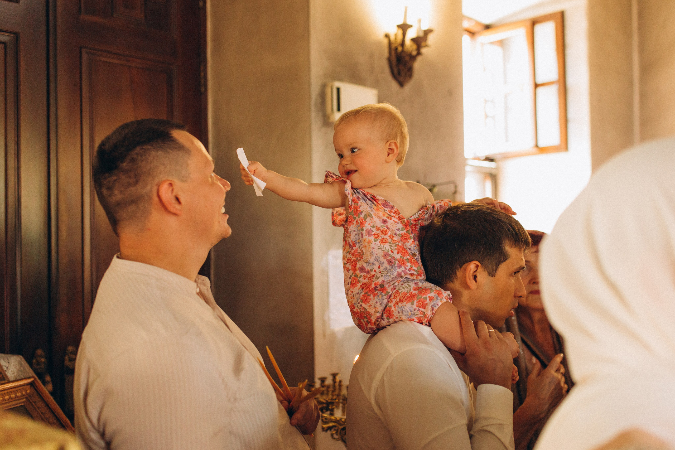 Крещение Марии. Семейный фотограф в Обнинске