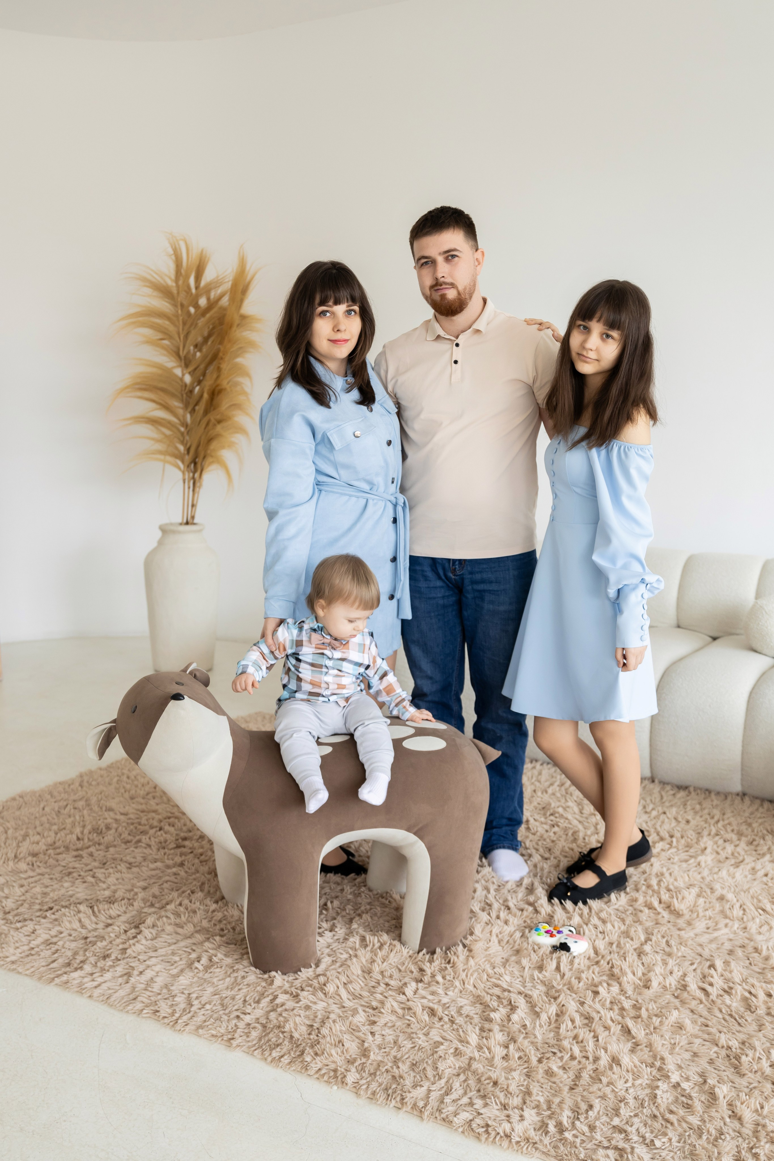 Семейная съёмка на 1 годик. Семейный и свадебный фотограф в Санкт-Петербурге Татьяна Швыкова