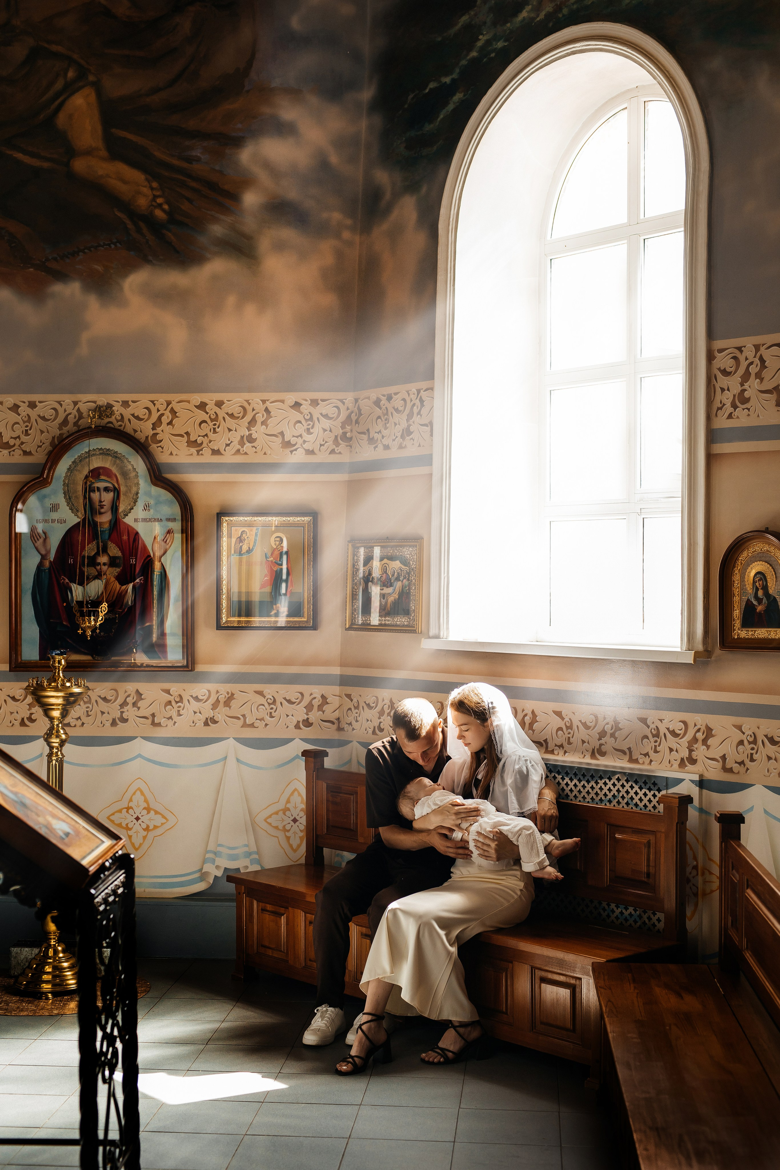 Крещение. Фотограф Юлия Шатохина