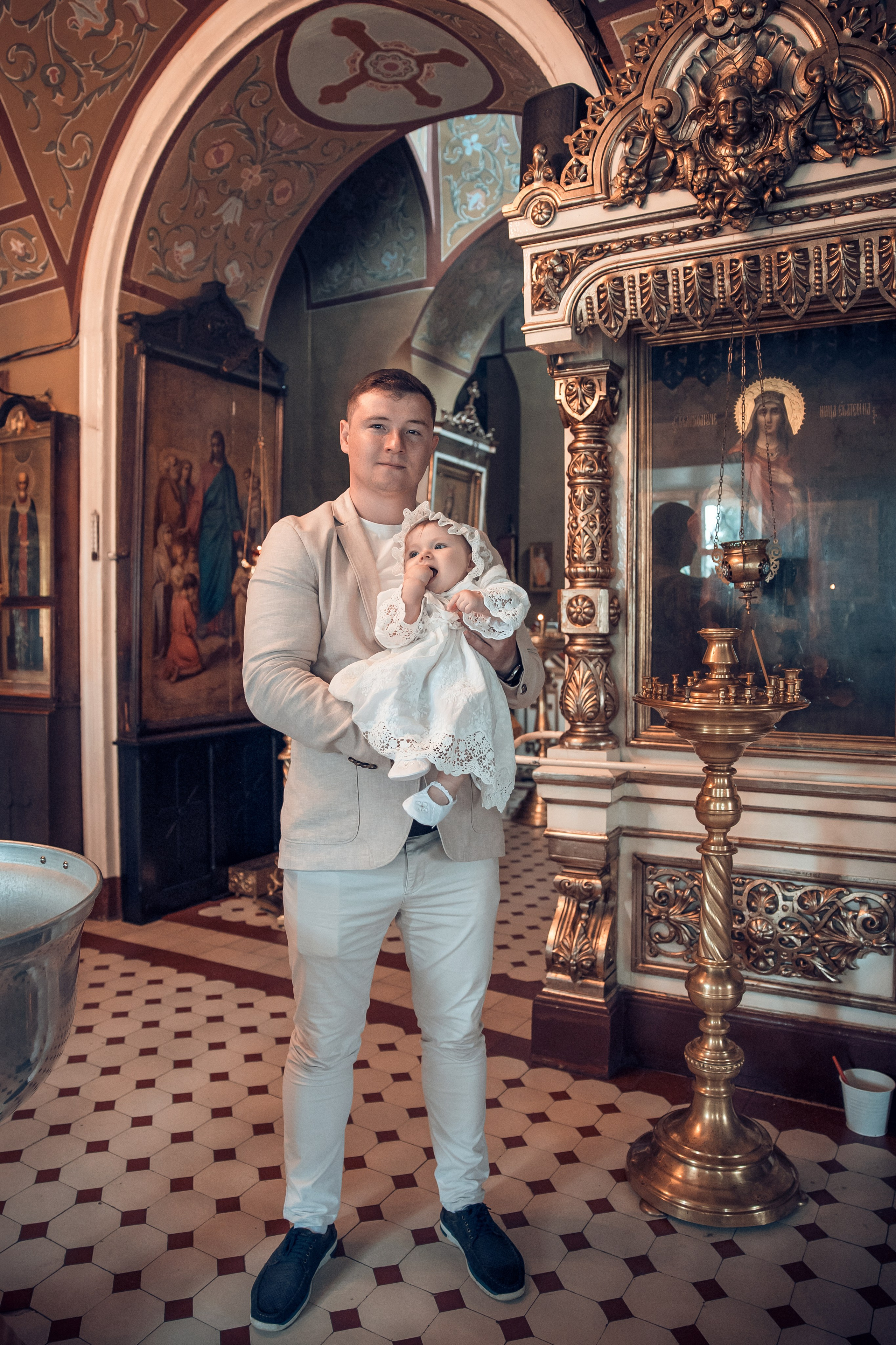Таинство крещения. Семейный и детский фотограф в Москве Орешина Юлия