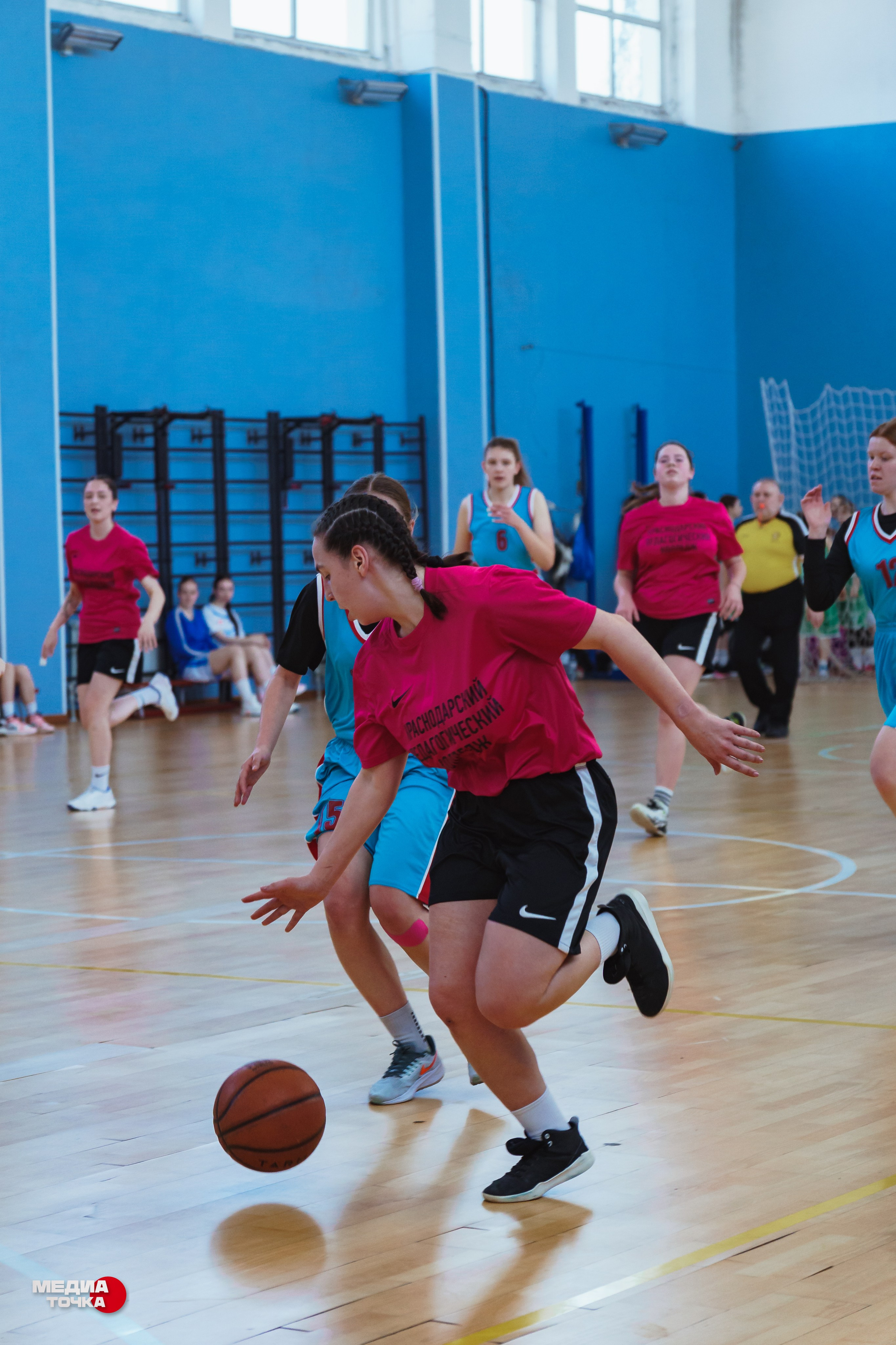Краевые соревнования по баскетболу среди девушек. Прохоров Вячеслав — создатель медиа контента в Краснодаре