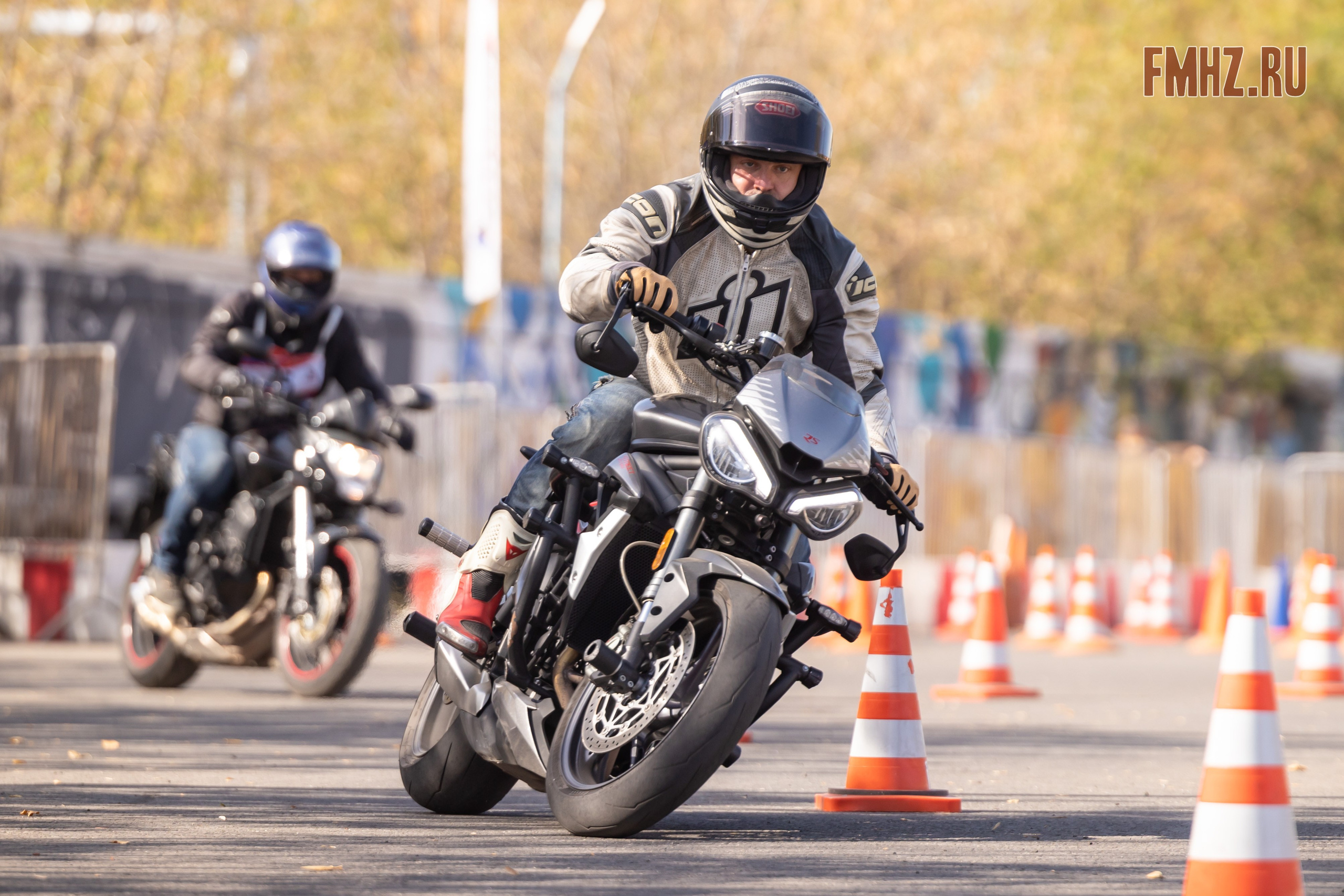Соревнования по мотоджимхане на площадке Мосгортранс 15.09.2024. Фотограф Владимир Охрименко