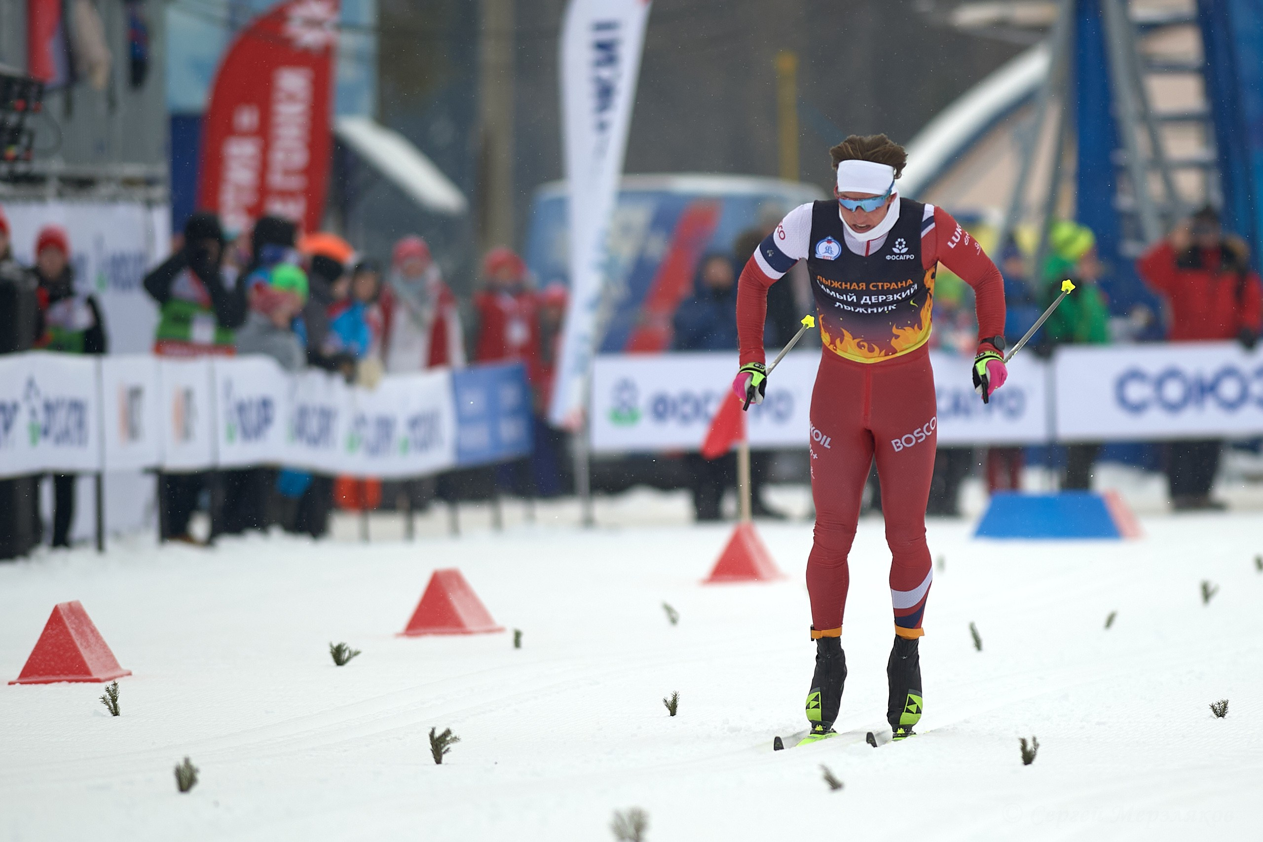 VI этап ФосАгро Кубка России по лыжным гонкам. Ижевск 25.01.2025 и 26.01.2025. Спортивный репортажный фотограф в Ижевске Сергей Мерзляков