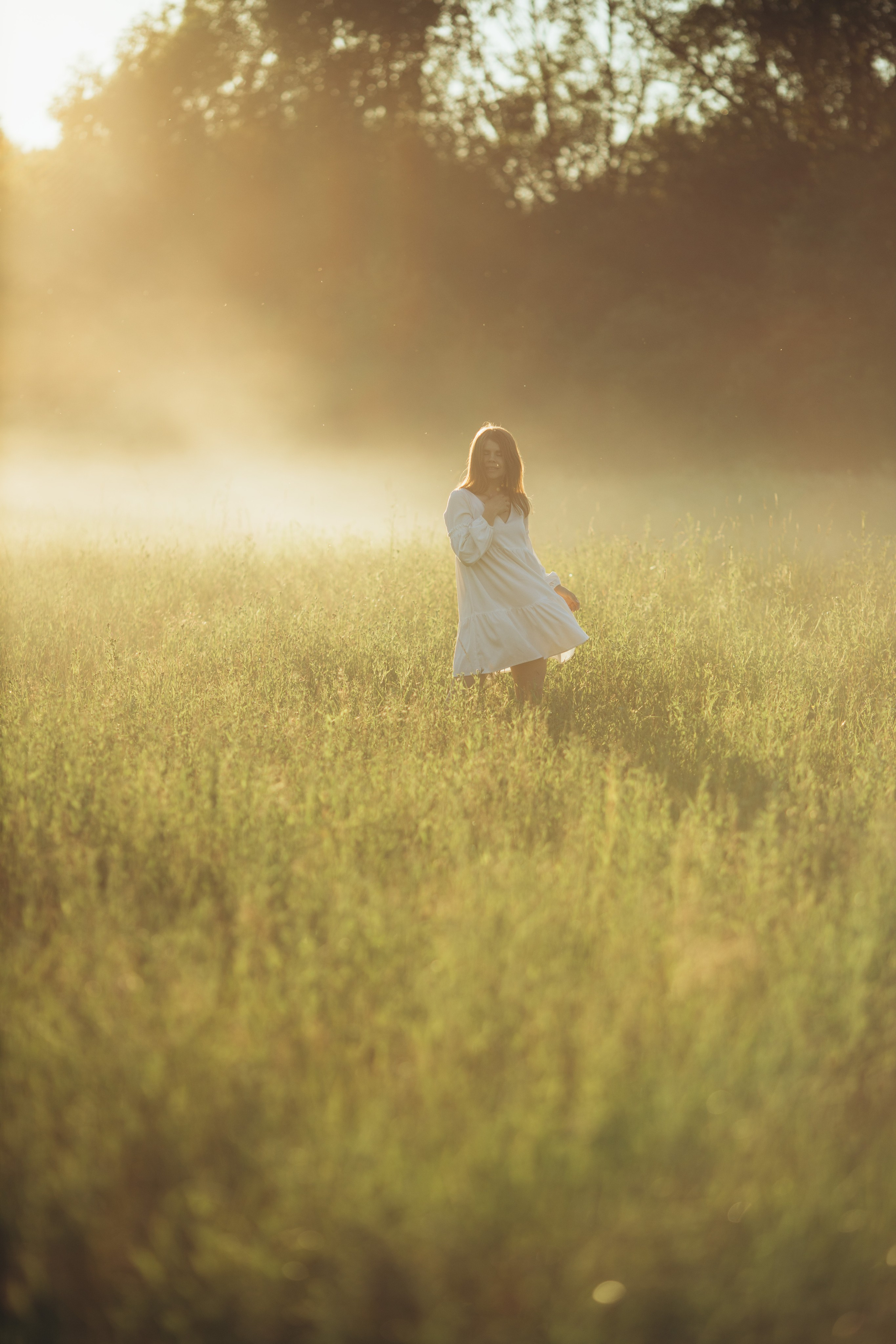 Портрет на закате. Наталия Клевинскас портретный фотограф в Костроме