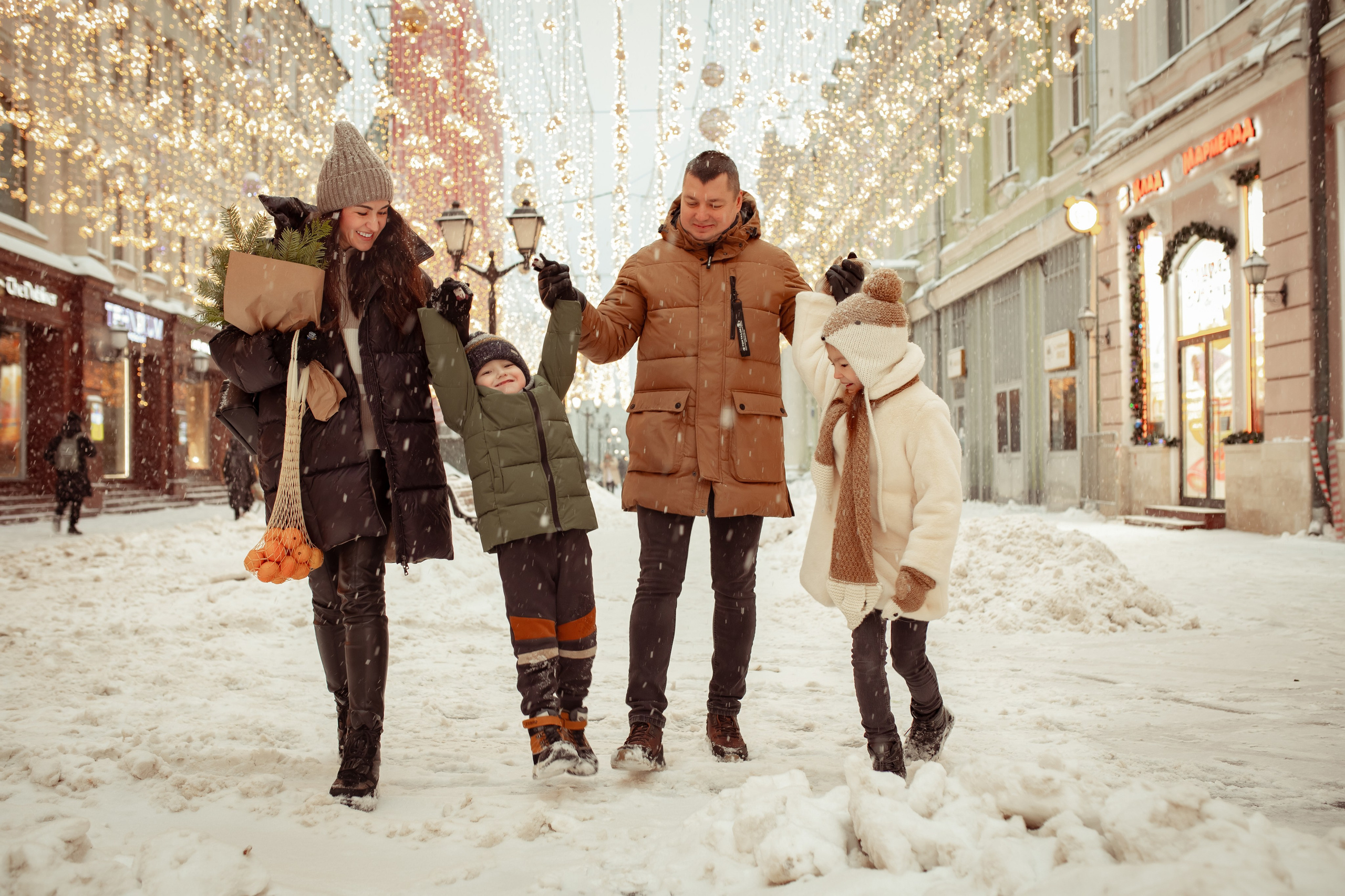 Регина, Эмиль, Лилиана, Роберт. Семейный и детский фотограф в Москве Дорогова Екатерина