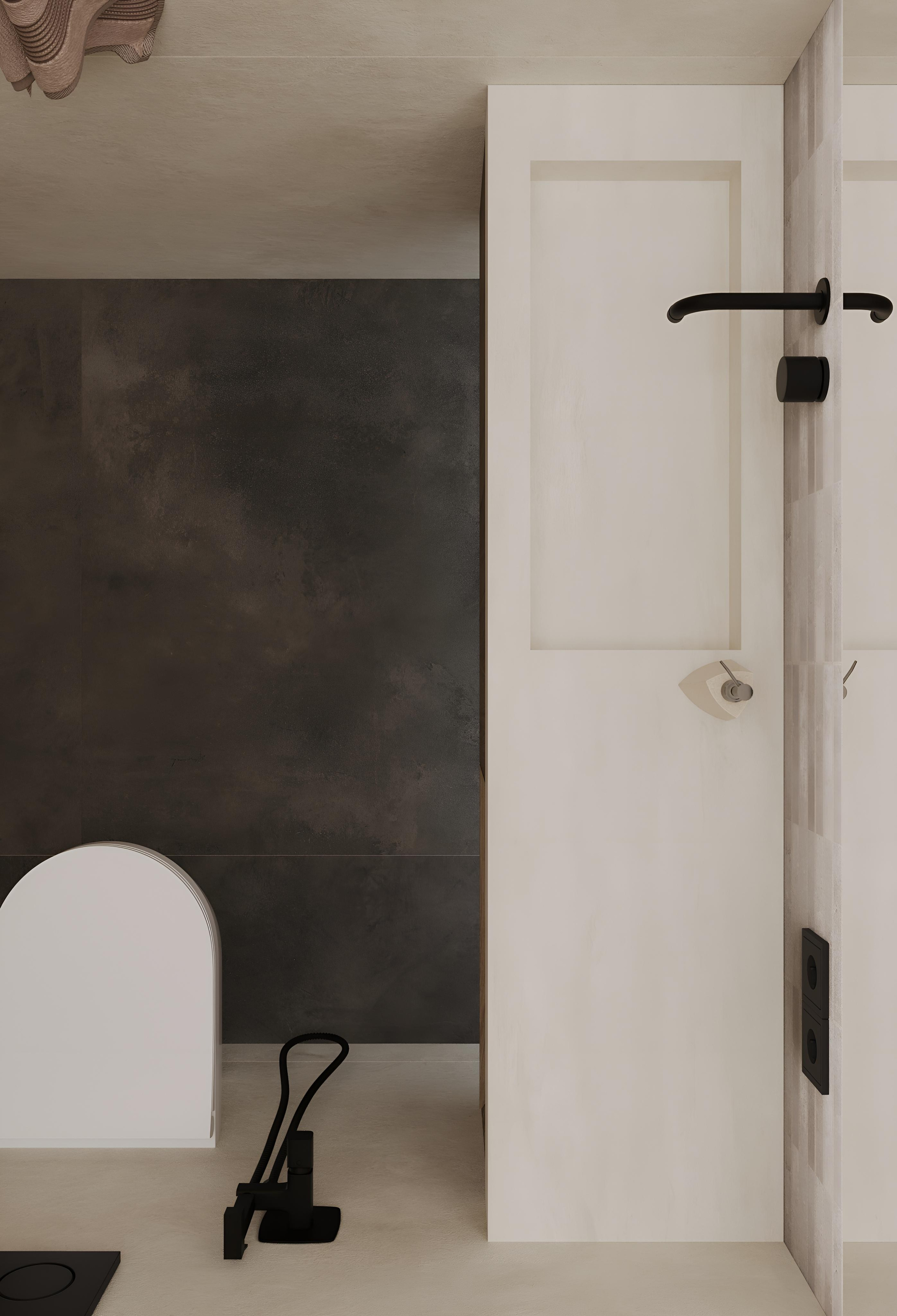 Сан.узел. 3D Визуализация интерьеров жилых и коммерческих помещений