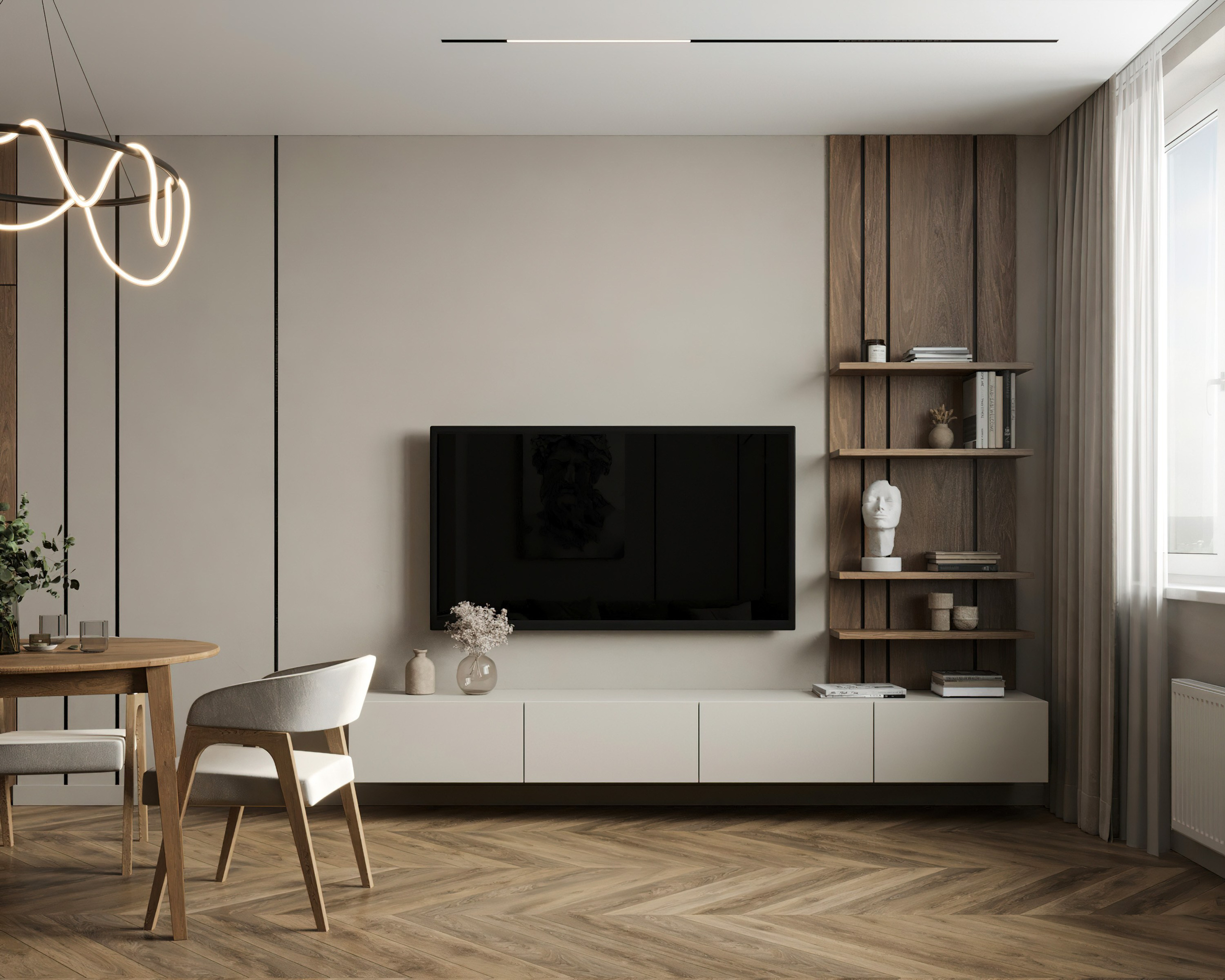 Кухня-гостиная