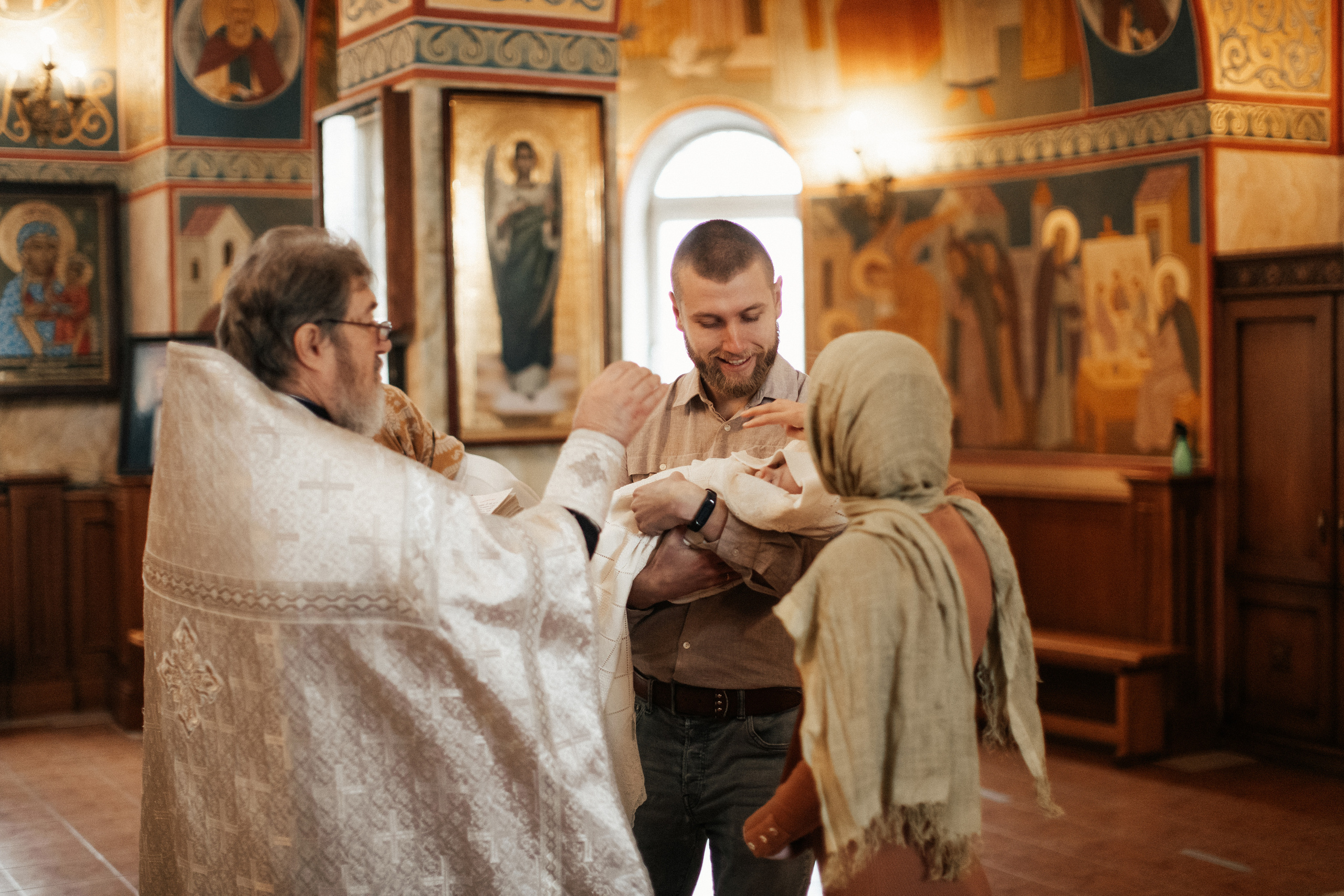 Крещение Лилу. Семейный и портретный фотограф в Москве и МО, Лиза