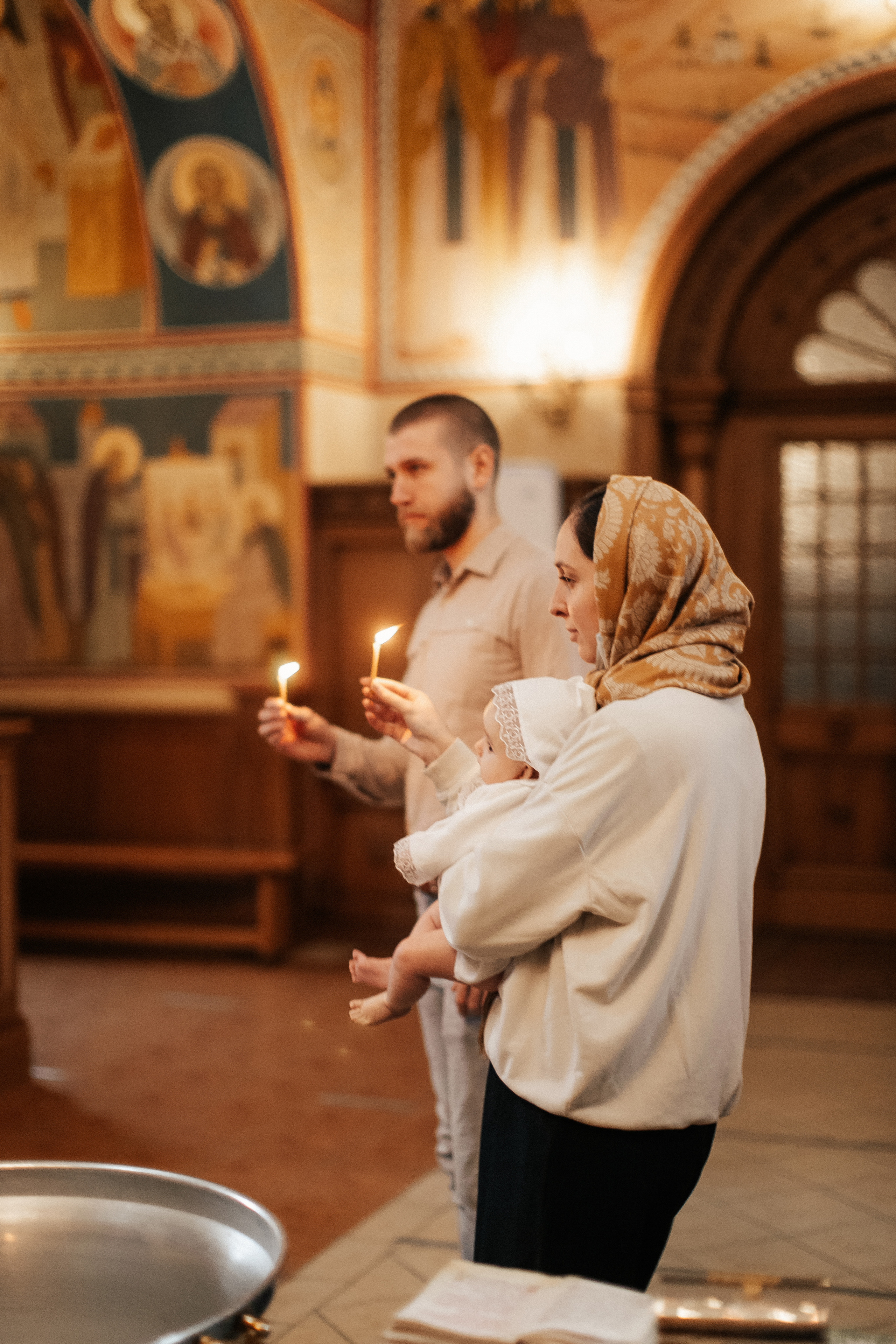 Крещение Лилу. Семейный и портретный фотограф в Москве и МО, Лиза