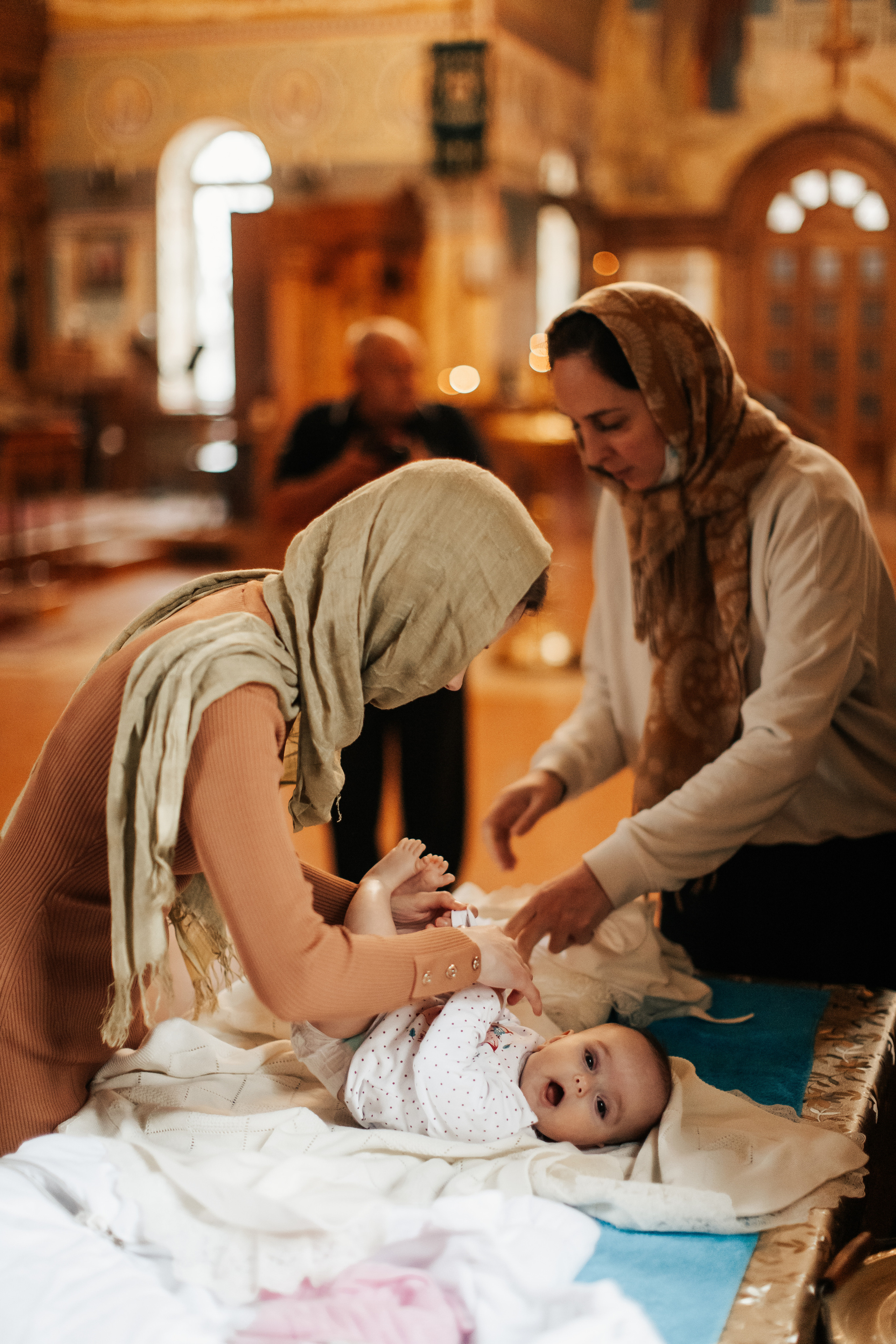 Крещение Лилу. Семейный и портретный фотограф в Москве и МО, Лиза