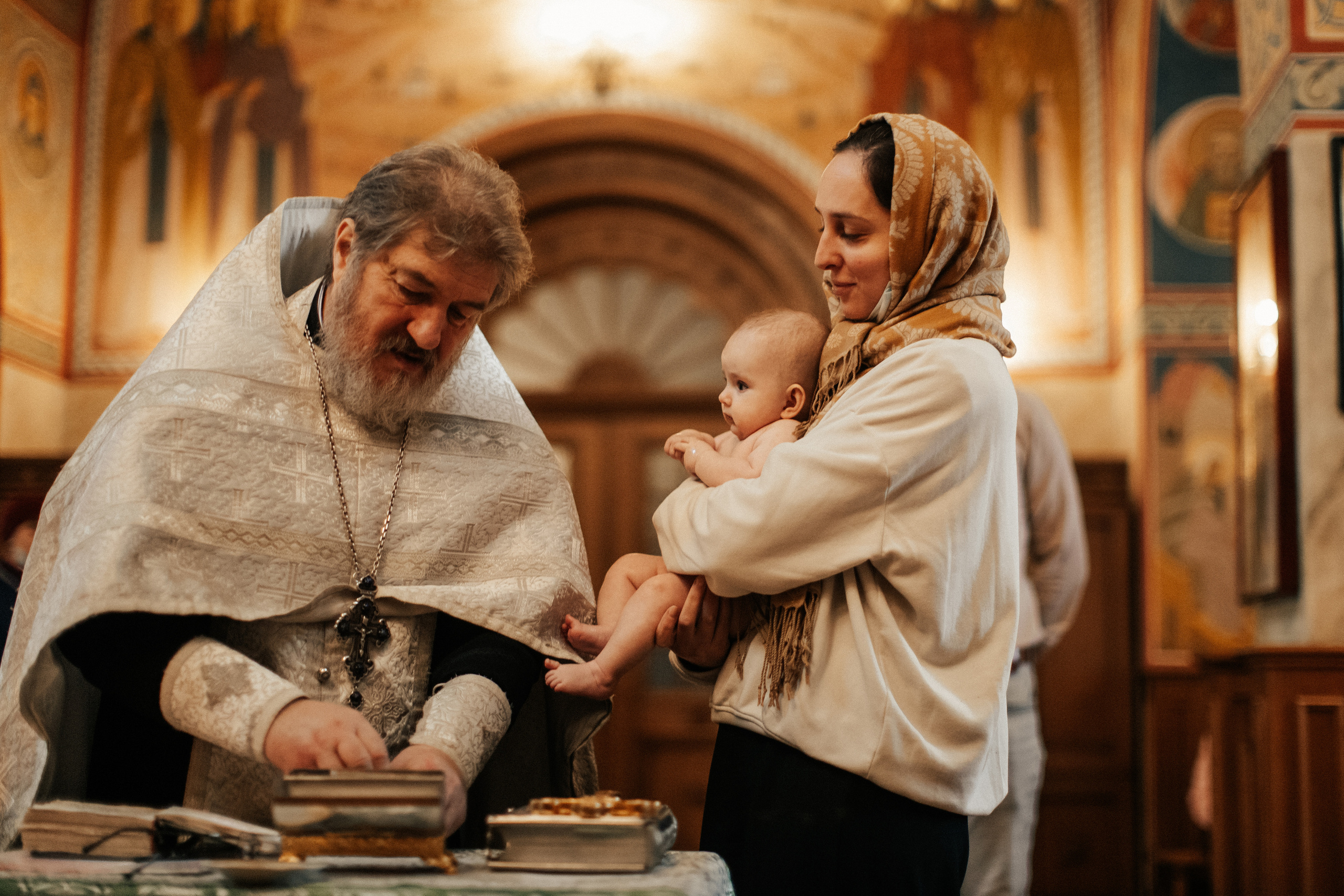 Крещение Лилу. Семейный и портретный фотограф в Москве и МО, Лиза