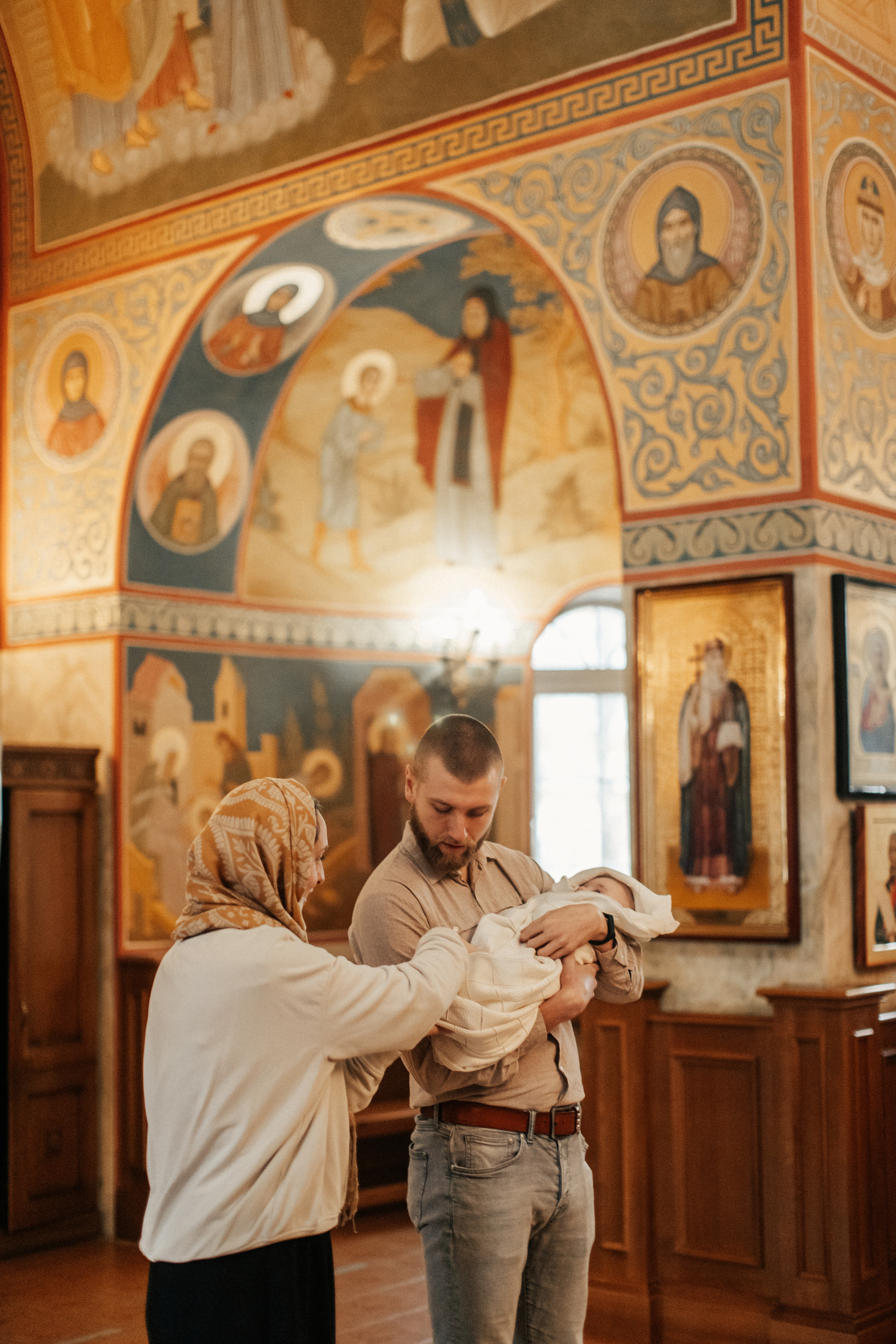 Крещение Лилу. Семейный и портретный фотограф в Москве и МО, Лиза