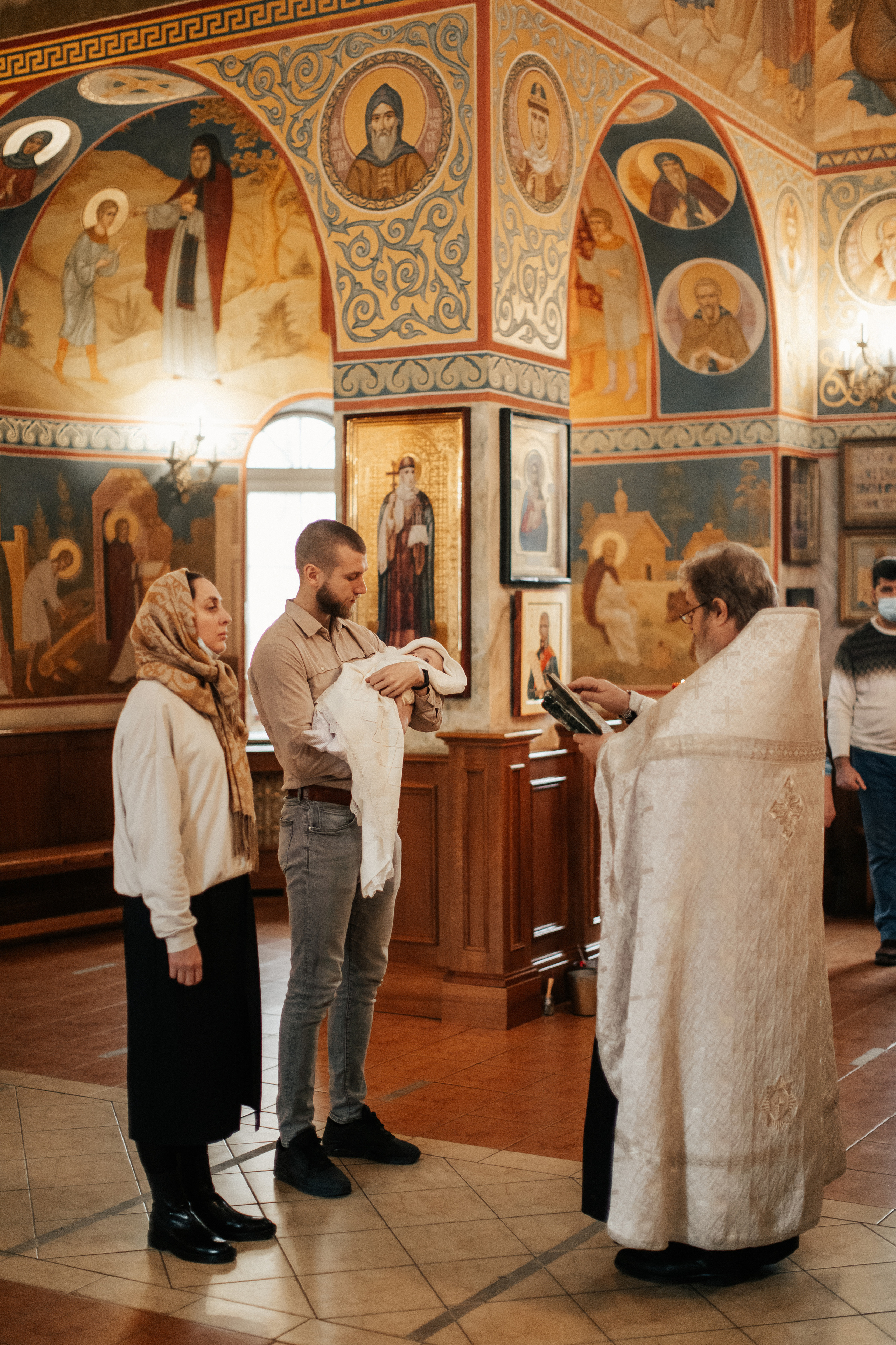 Крещение Лилу. Семейный и портретный фотограф в Москве и МО, Лиза