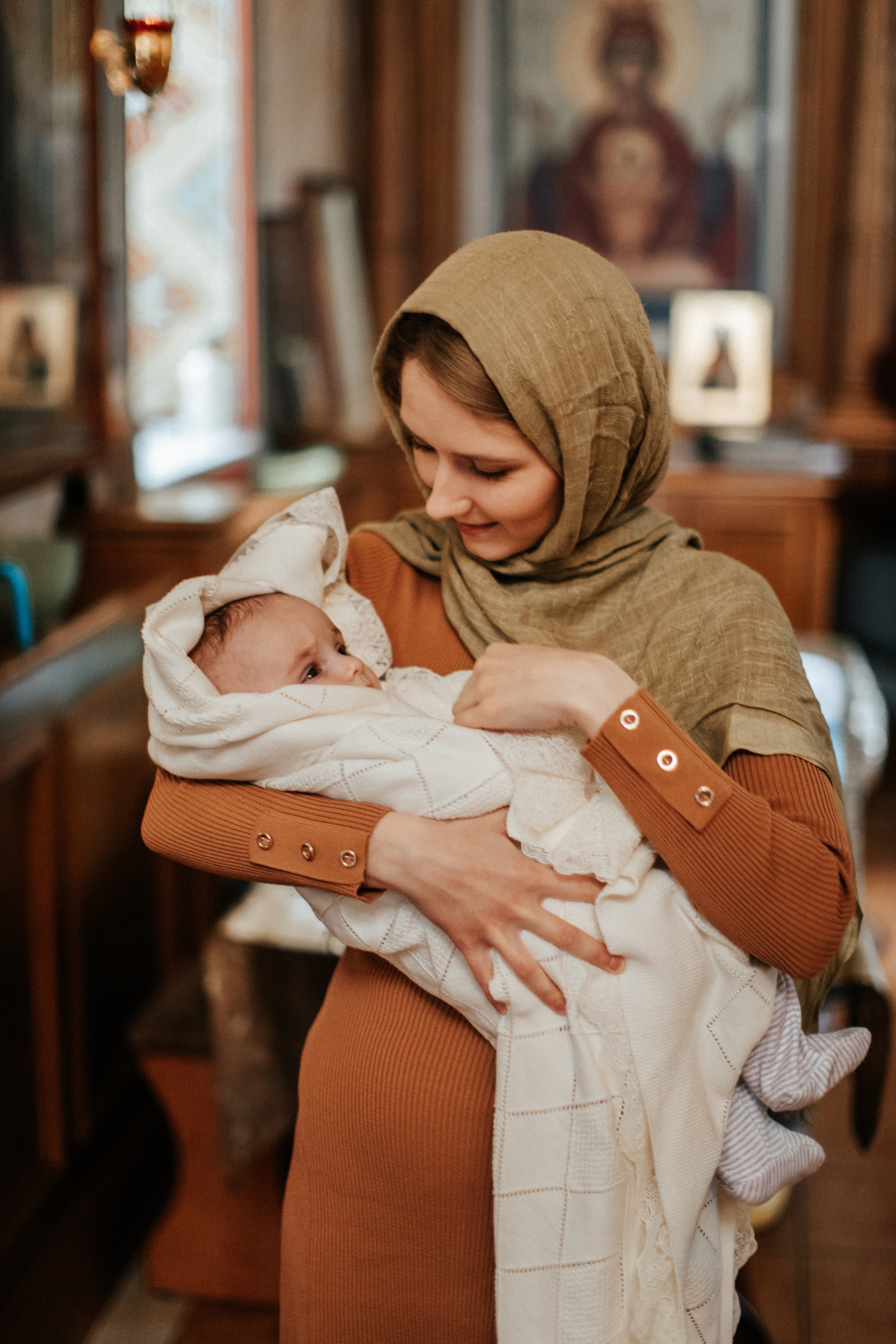 Крещение Лилу. Семейный и портретный фотограф в Москве и МО, Лиза
