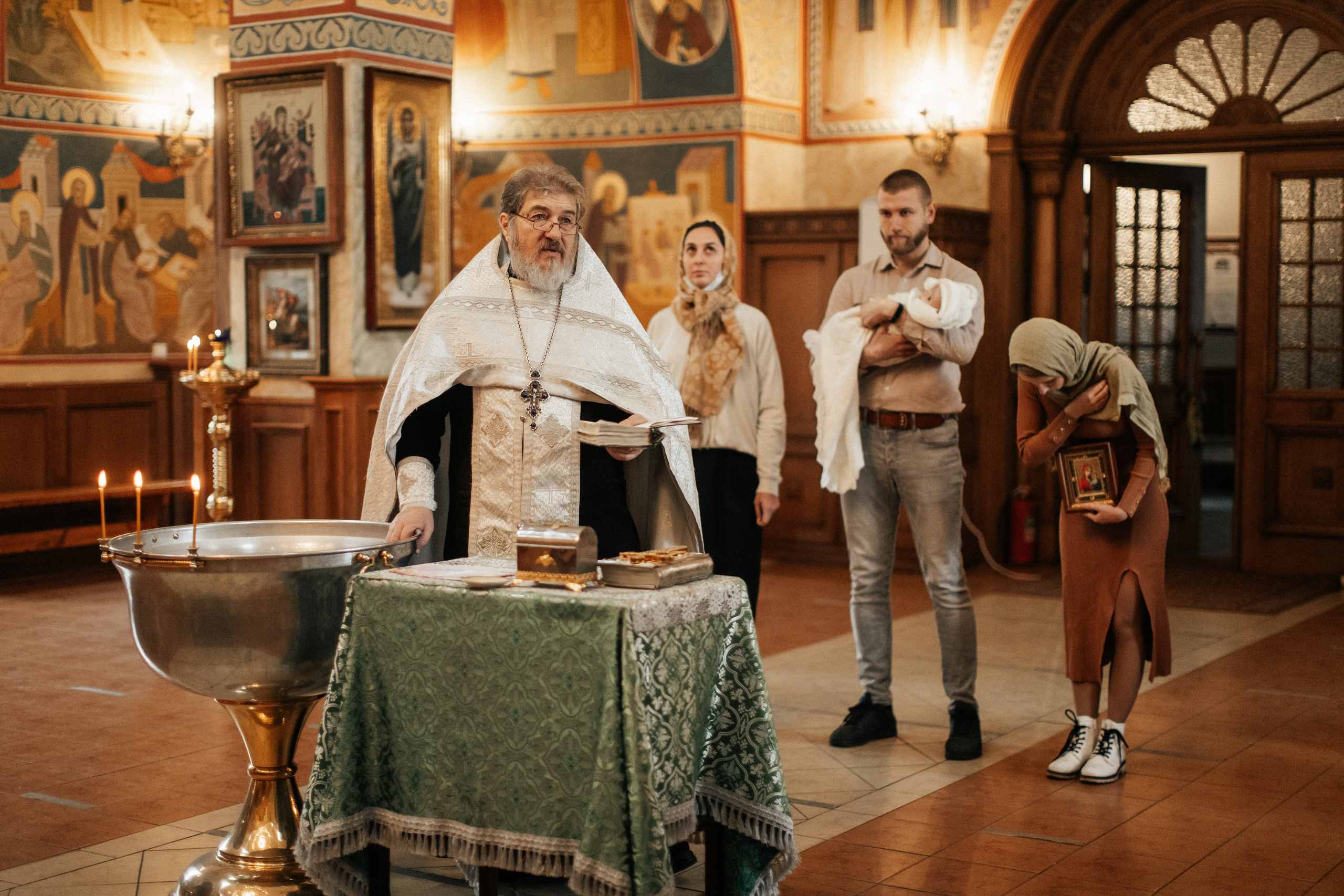 Крещение Лилу. Семейный и портретный фотограф в Москве и МО, Лиза