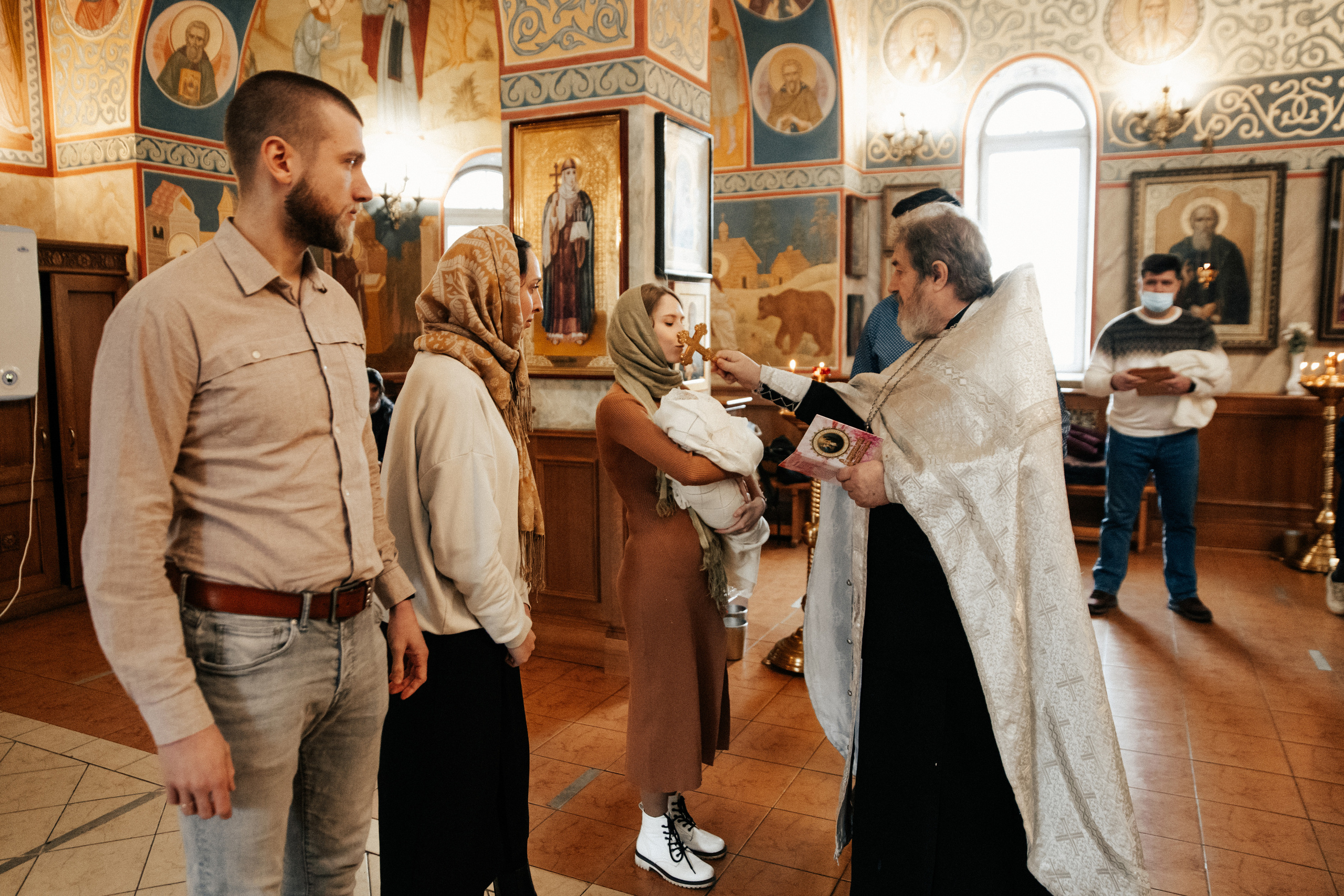 Крещение Лилу. Семейный и портретный фотограф в Москве и МО, Лиза