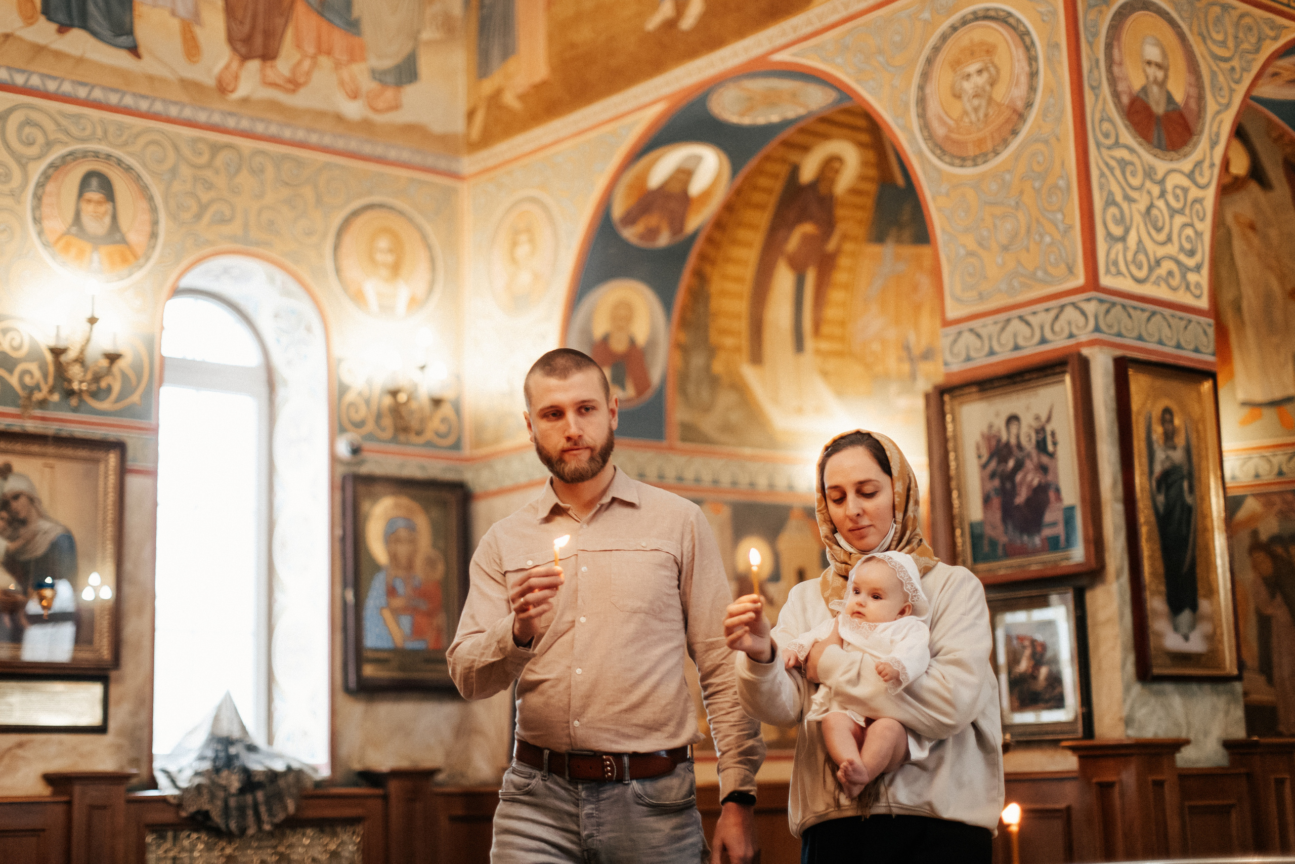 Крещение Лилу. Семейный и портретный фотограф в Москве и МО, Лиза