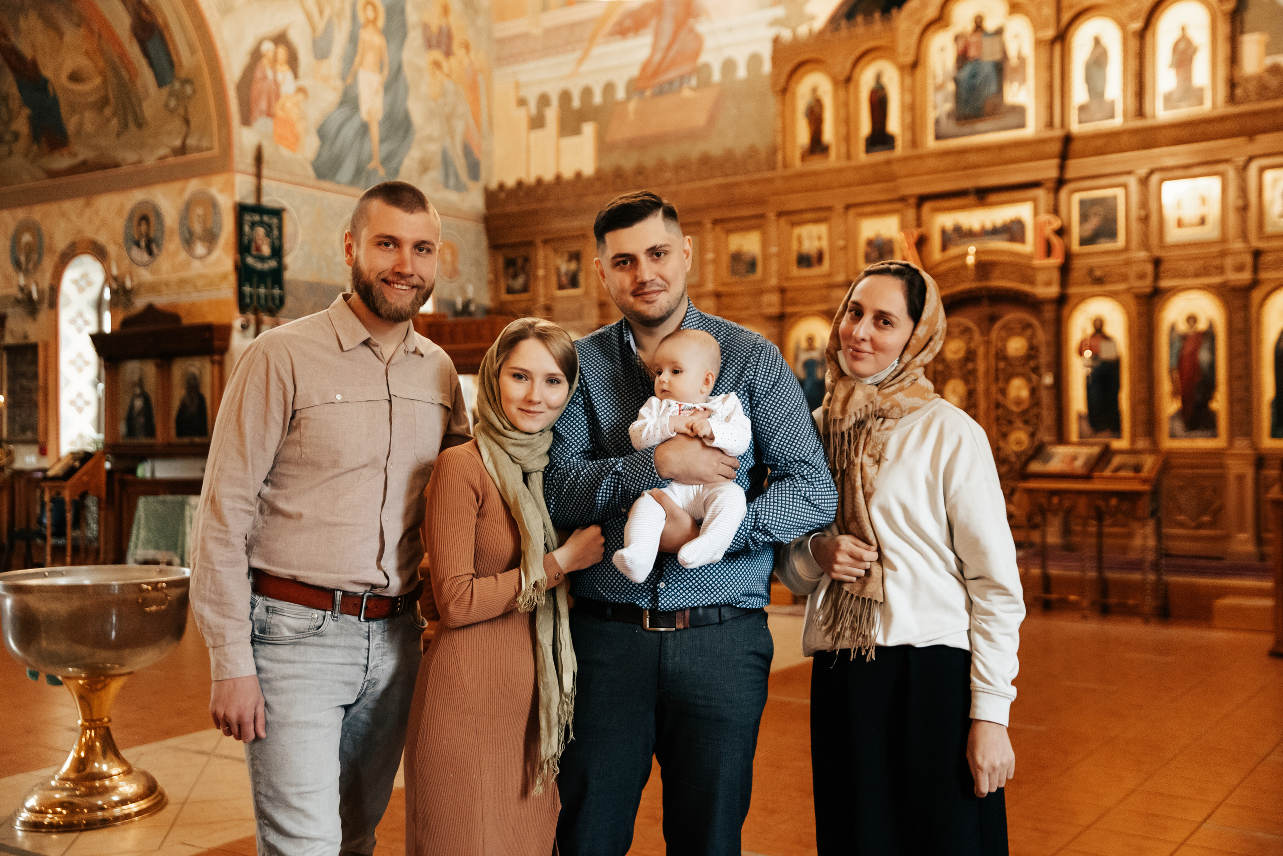 Крещение Лилу. Семейный и портретный фотограф в Москве и МО, Лиза